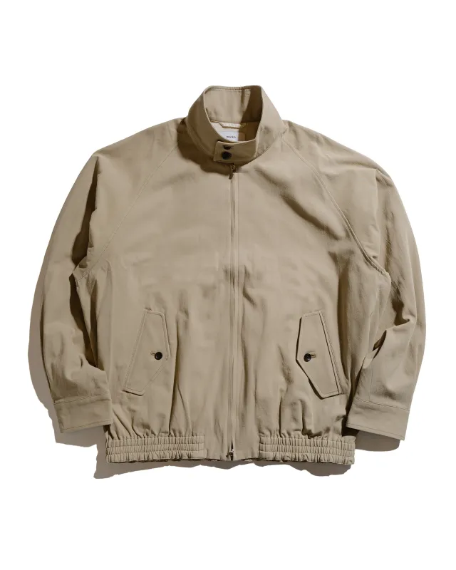 marka Dog Ear Jacket 60/2 Organic Cotton Soft Dry Chino Beige sold by Lost & Found