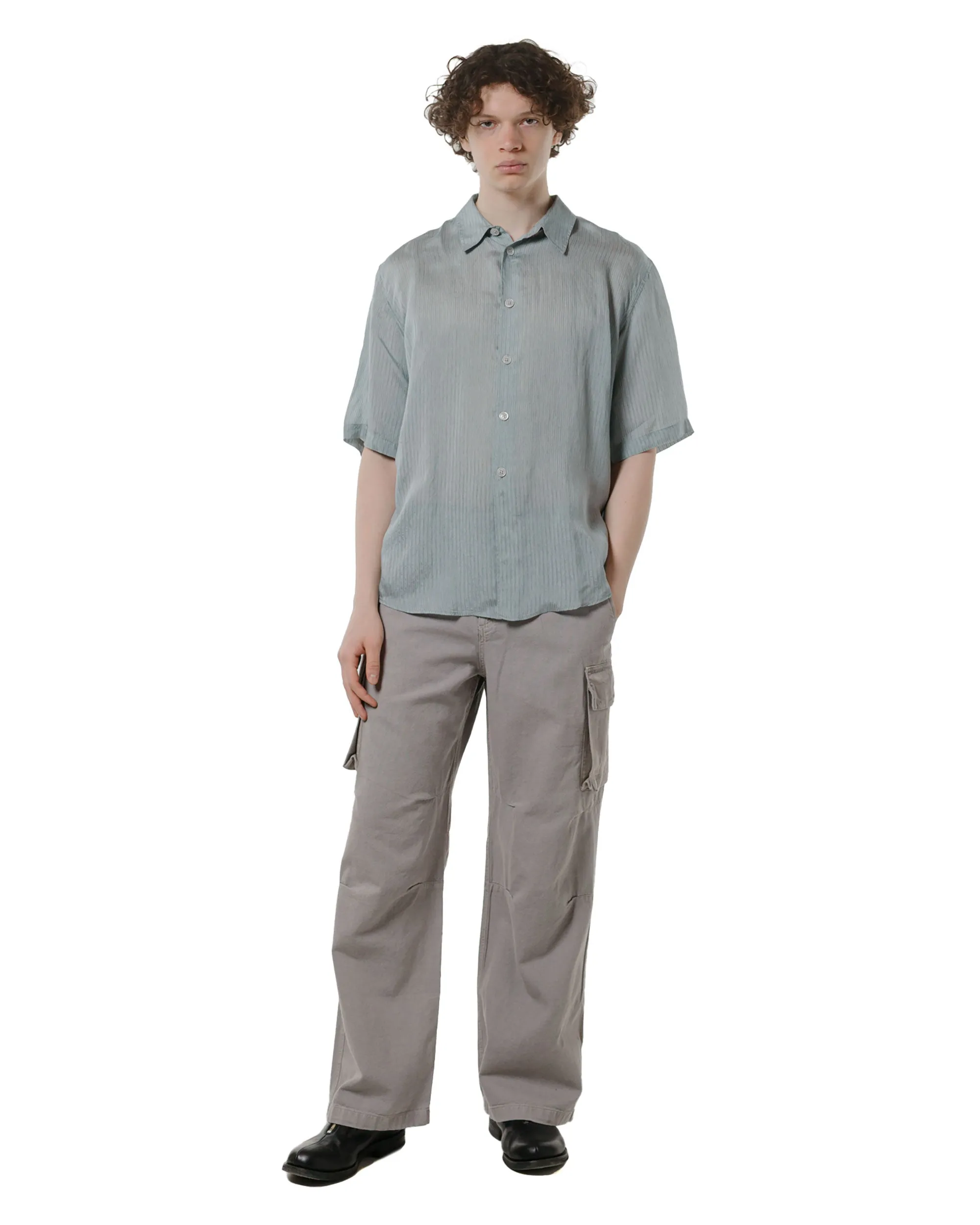 Our Legacy Beyond Shirt Shortsleeve Geo Stripe Ceremonial Viscose sold by Lost & Found product image thumbnail 4