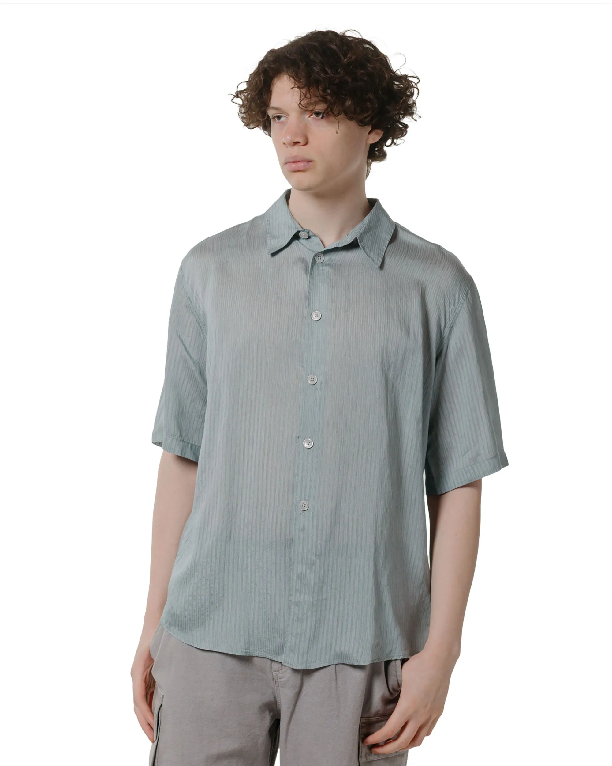 Our Legacy Beyond Shirt Shortsleeve Geo Stripe Ceremonial Viscose sold by Lost & Found product image thumbnail 2
