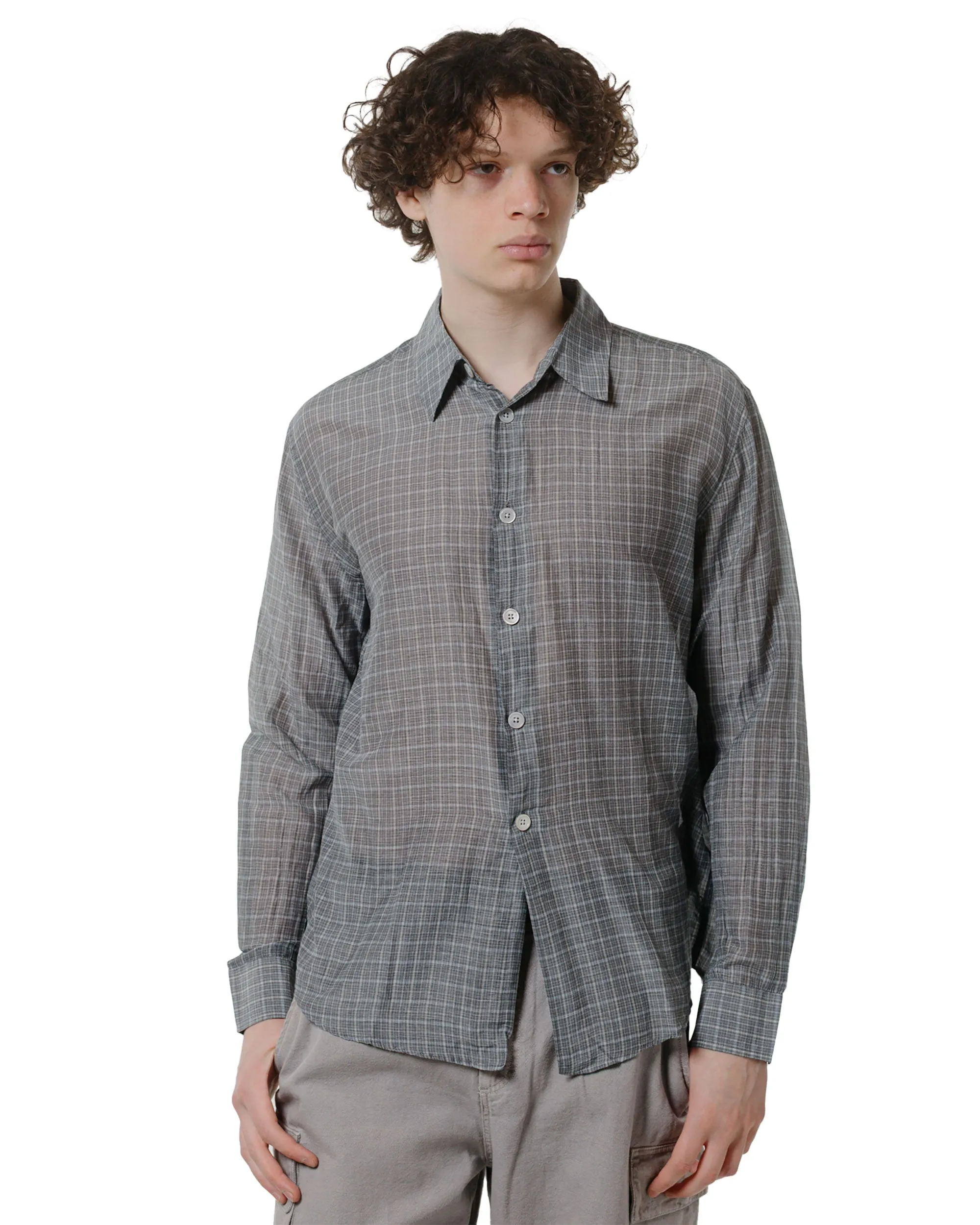 Our Legacy Beyond Shirt Picnic Check Cotton Silk sold by Lost & Found product image thumbnail 2