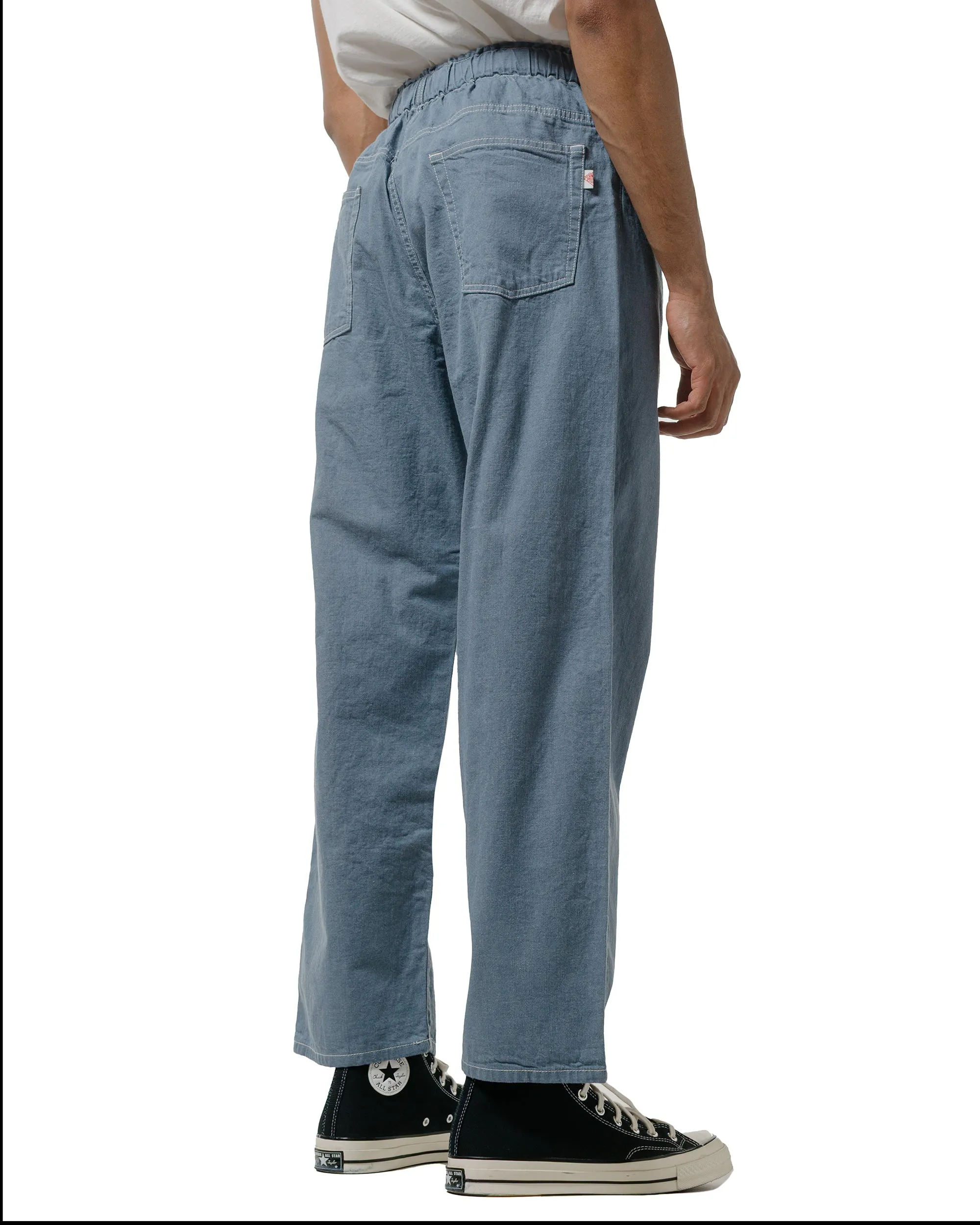 Danton Colour Denim Tuck Belted Pant Blue sold by Lost & Found product image thumbnail 3