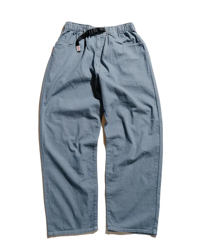 Danton Colour Denim Tuck Belted Pant Blue sold by Lost & Found