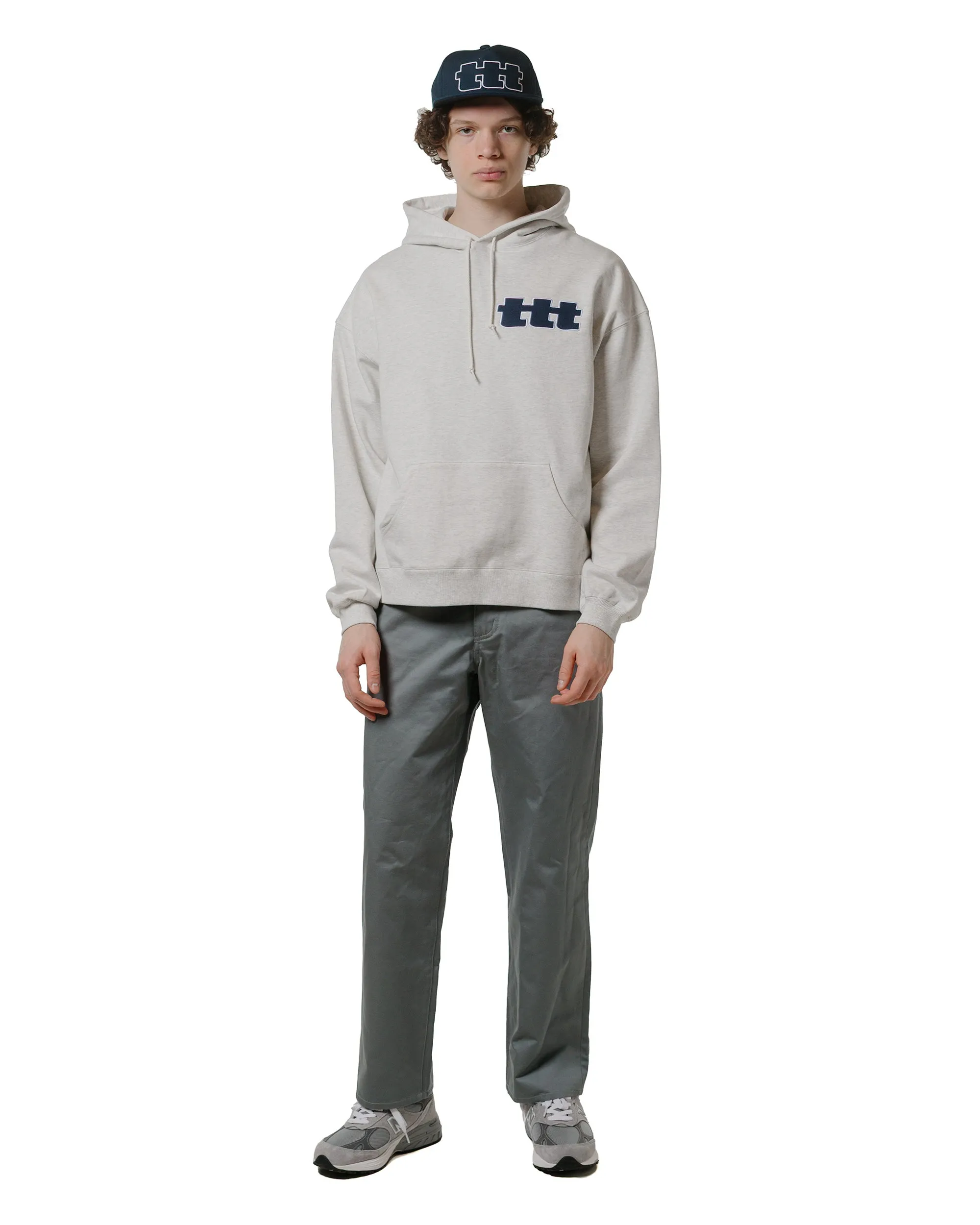 TTT MSW Logo Hoodie Ash sold by Lost & Found product image thumbnail 4