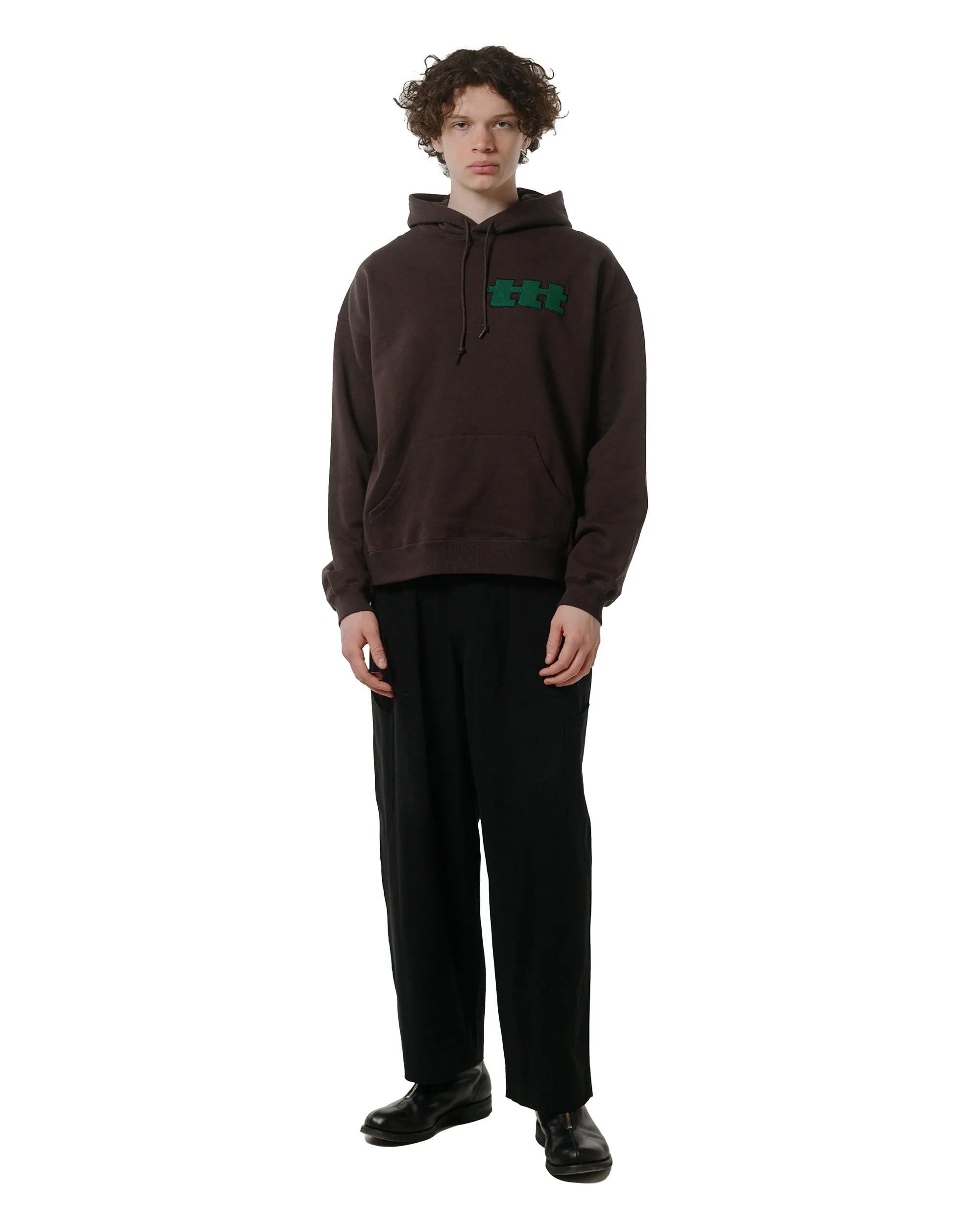 TTT MSW Logo Hoodie Brown sold by Lost & Found product image thumbnail 4