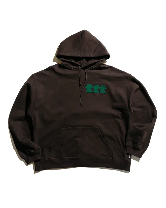 TTT MSW Logo Hoodie Brown sold by Lost & Found