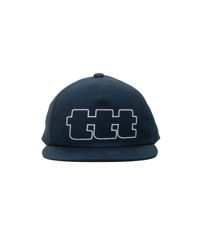 TTT MSW Logo Cap Navy made by Lost & Found