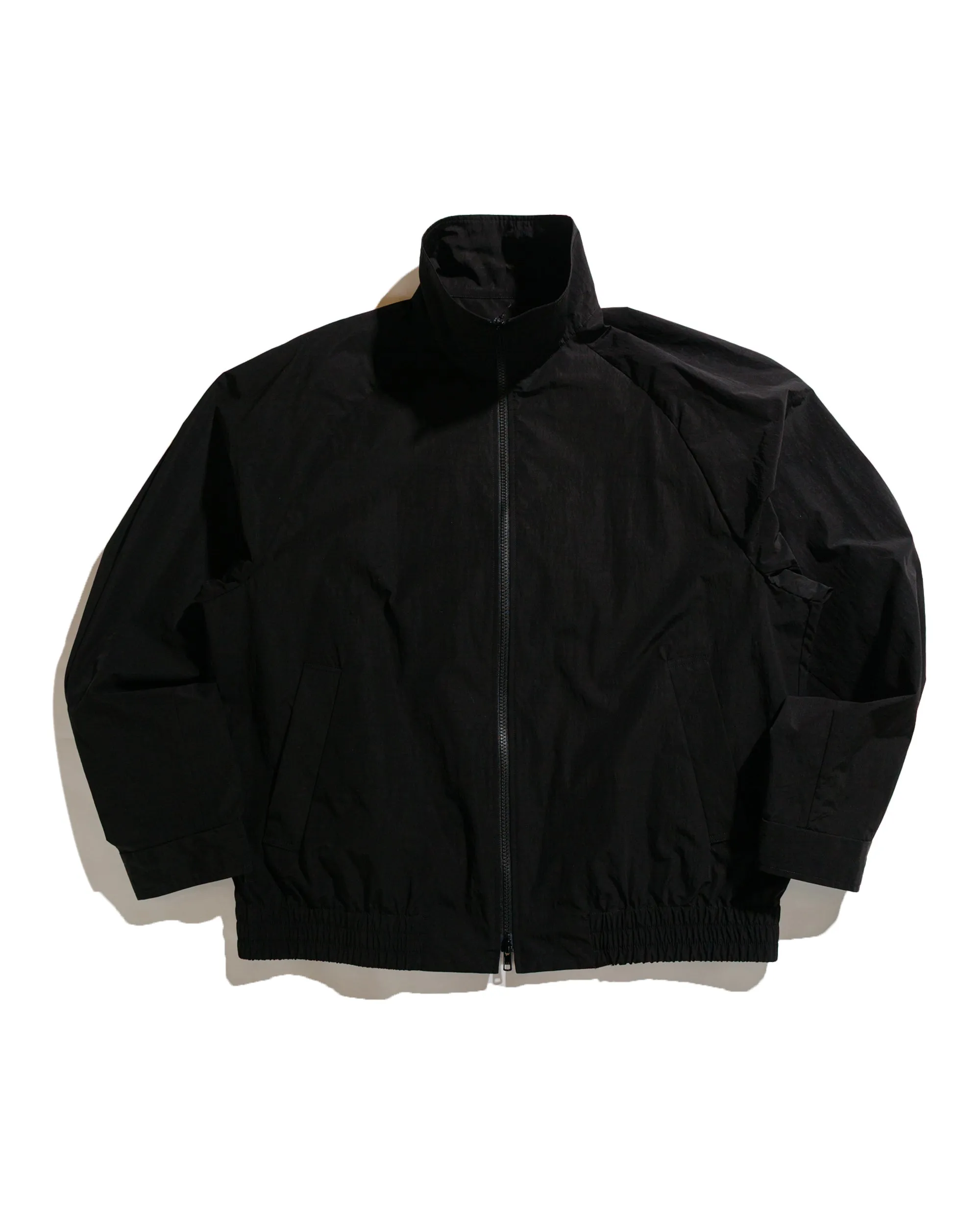 ssstein Zip Jacket Windproof Nylon Black sold by Lost & Found