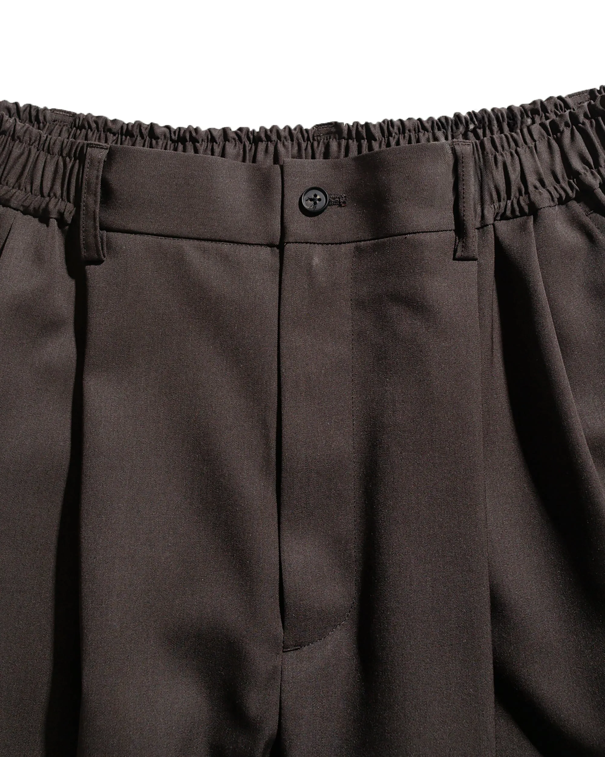 ssstein Wide Easy Short Trousers Grey Khaki sold by Lost & Found product image thumbnail 5