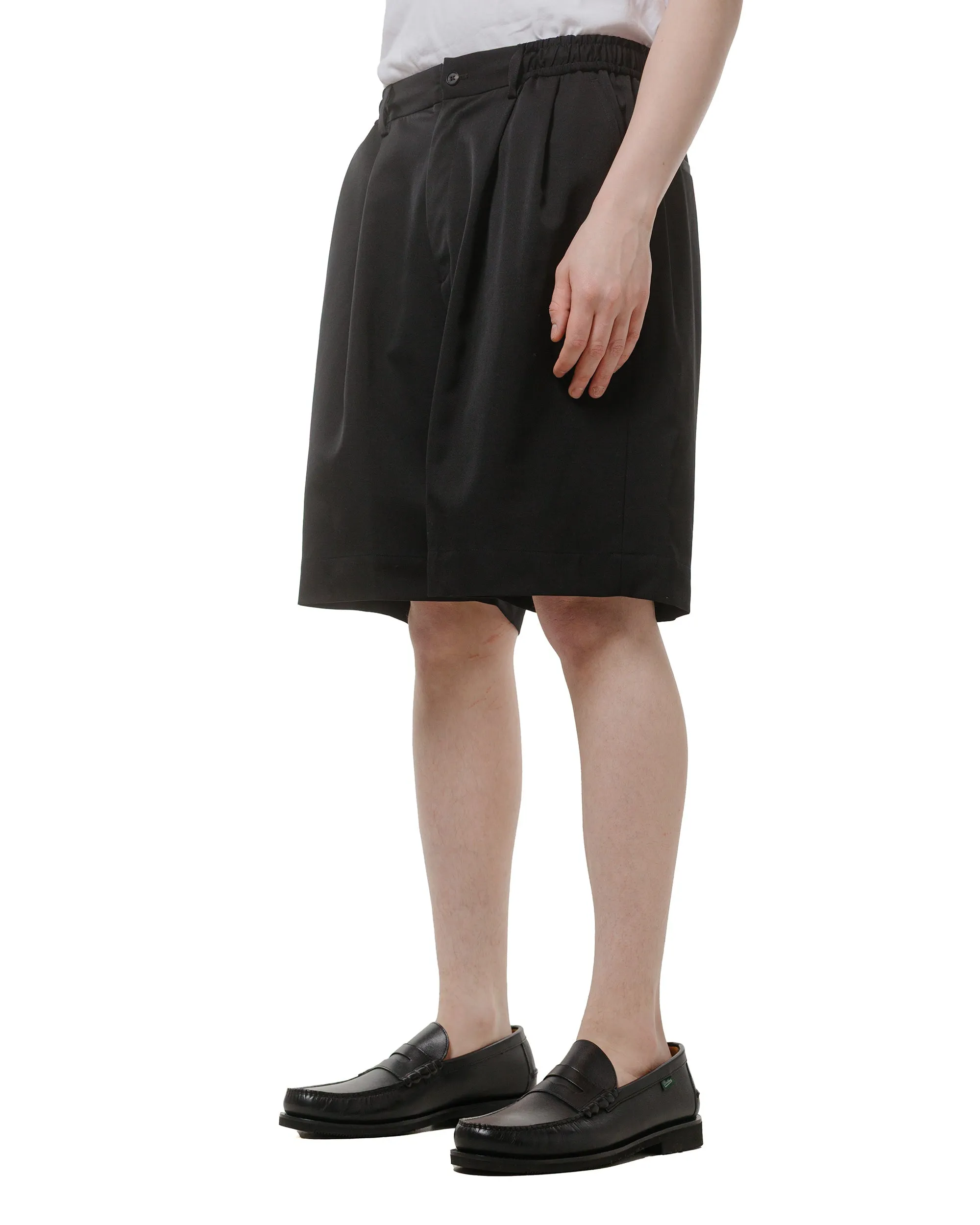 ssstein Wide Easy Short Trousers Black sold by Lost & Found product image thumbnail 2