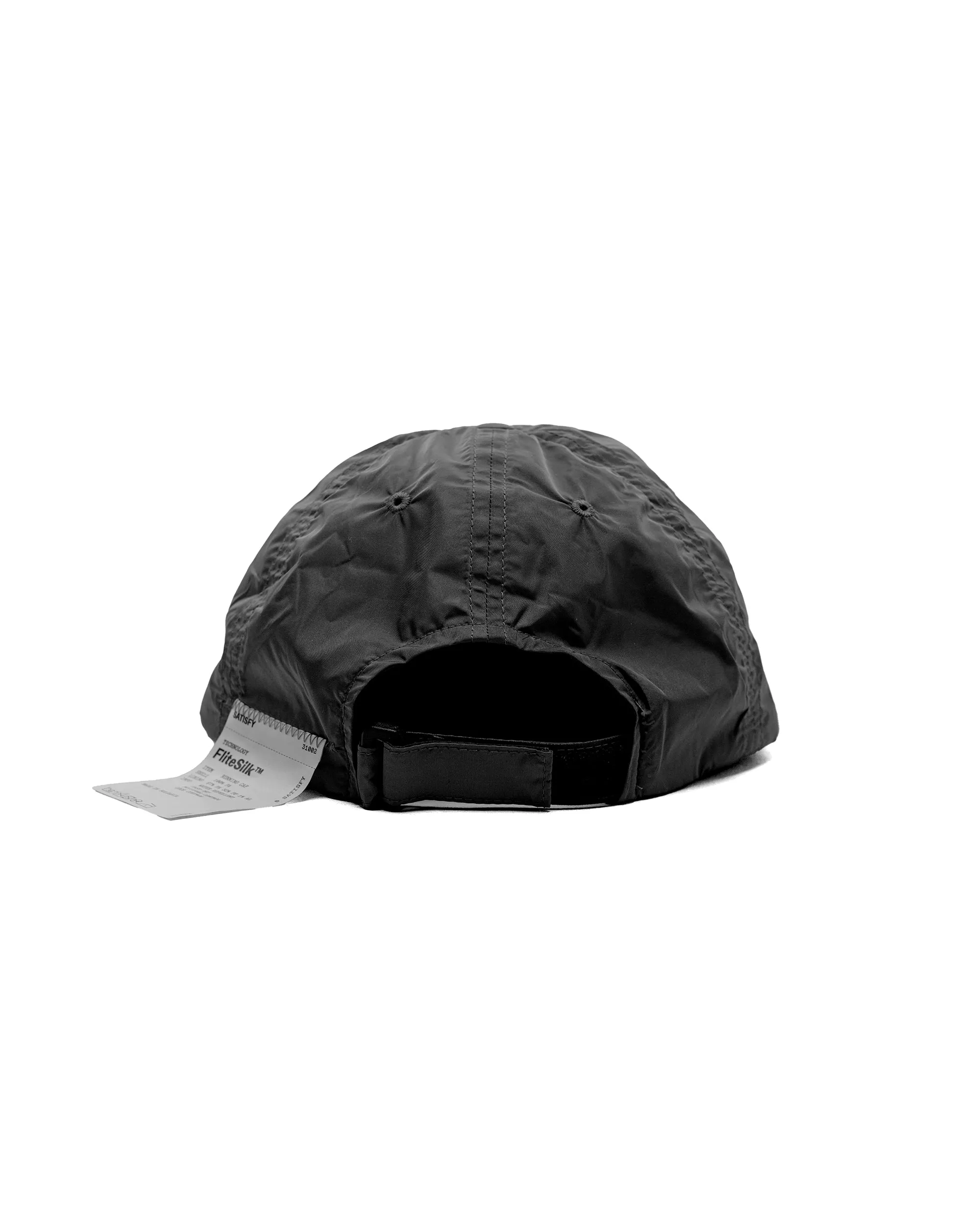 SATISFY FliteSilk Running Cap Black Offroad sold by Lost & Found product image thumbnail 2