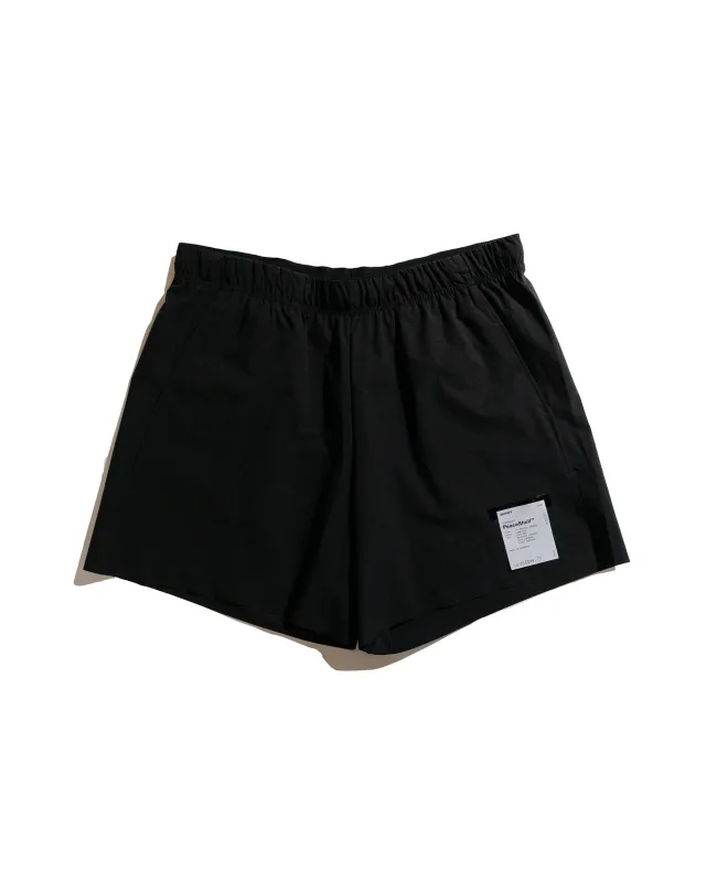 SATISFY PeaceShell 5" Unlined Shorts Black made by Satisfy Running