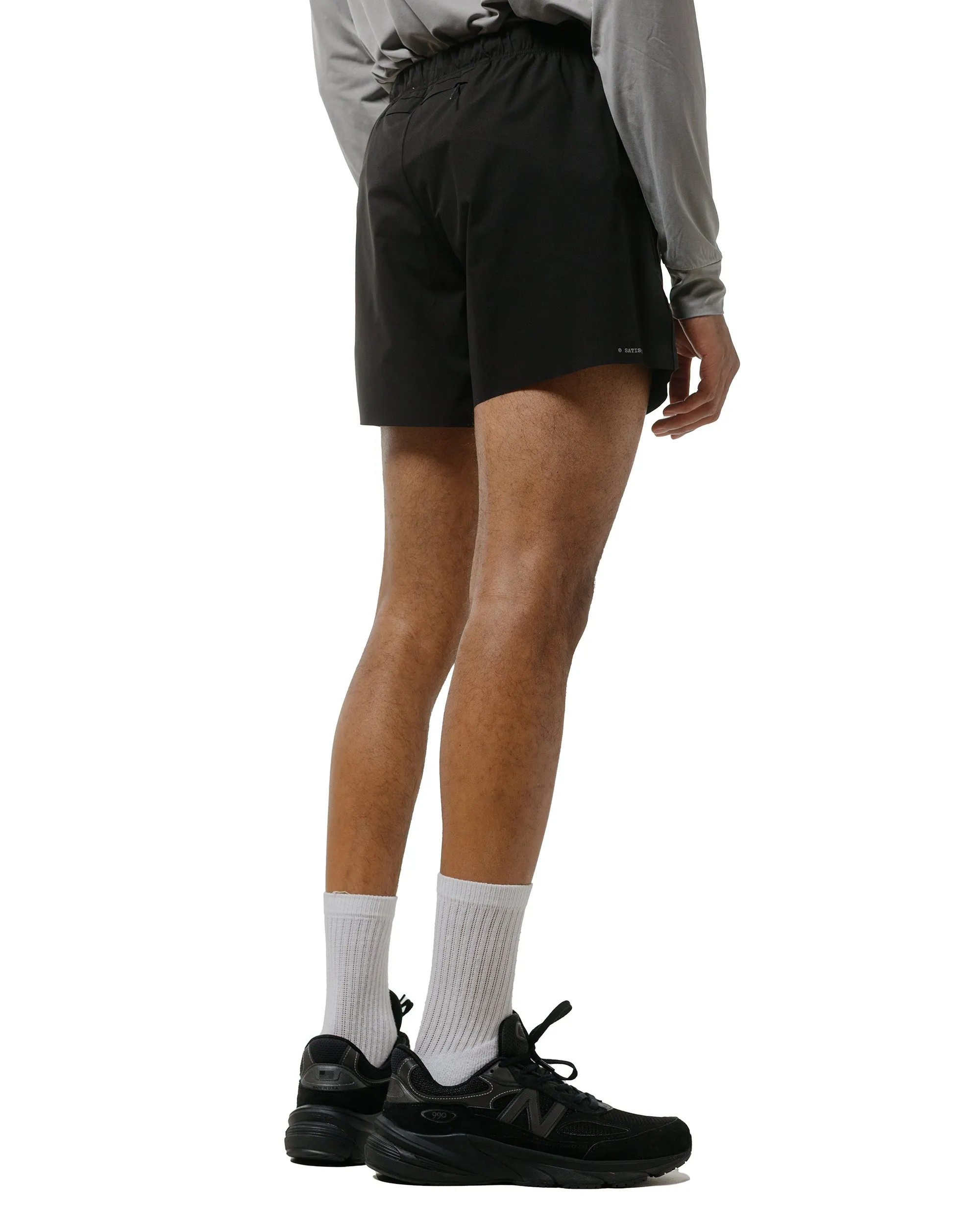 SATISFY PeaceShell 5" Unlined Shorts Black sold by Lost & Found product image thumbnail 3