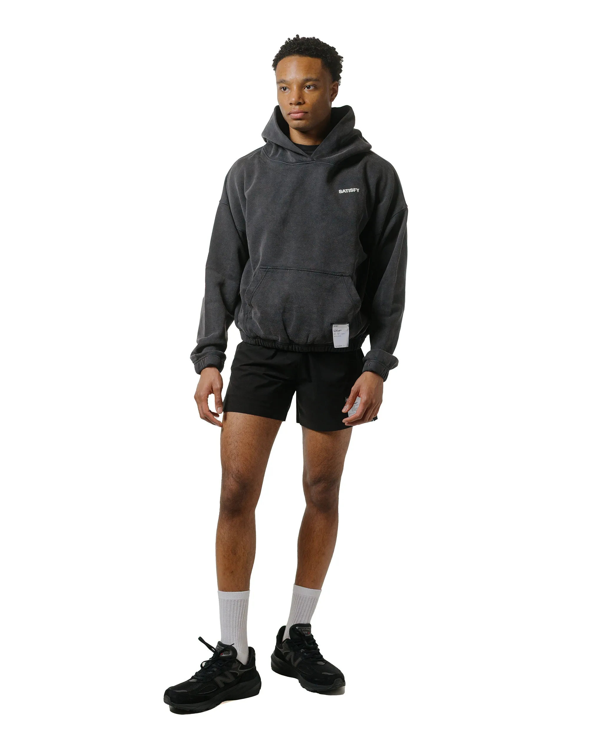 SATISFY SoftCell Hoodie Aged Black sold by Lost & Found product image thumbnail 4