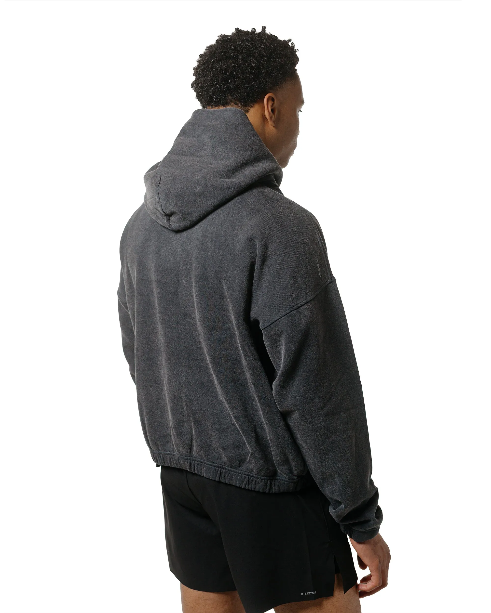 SATISFY SoftCell Hoodie Aged Black sold by Lost & Found product image thumbnail 3