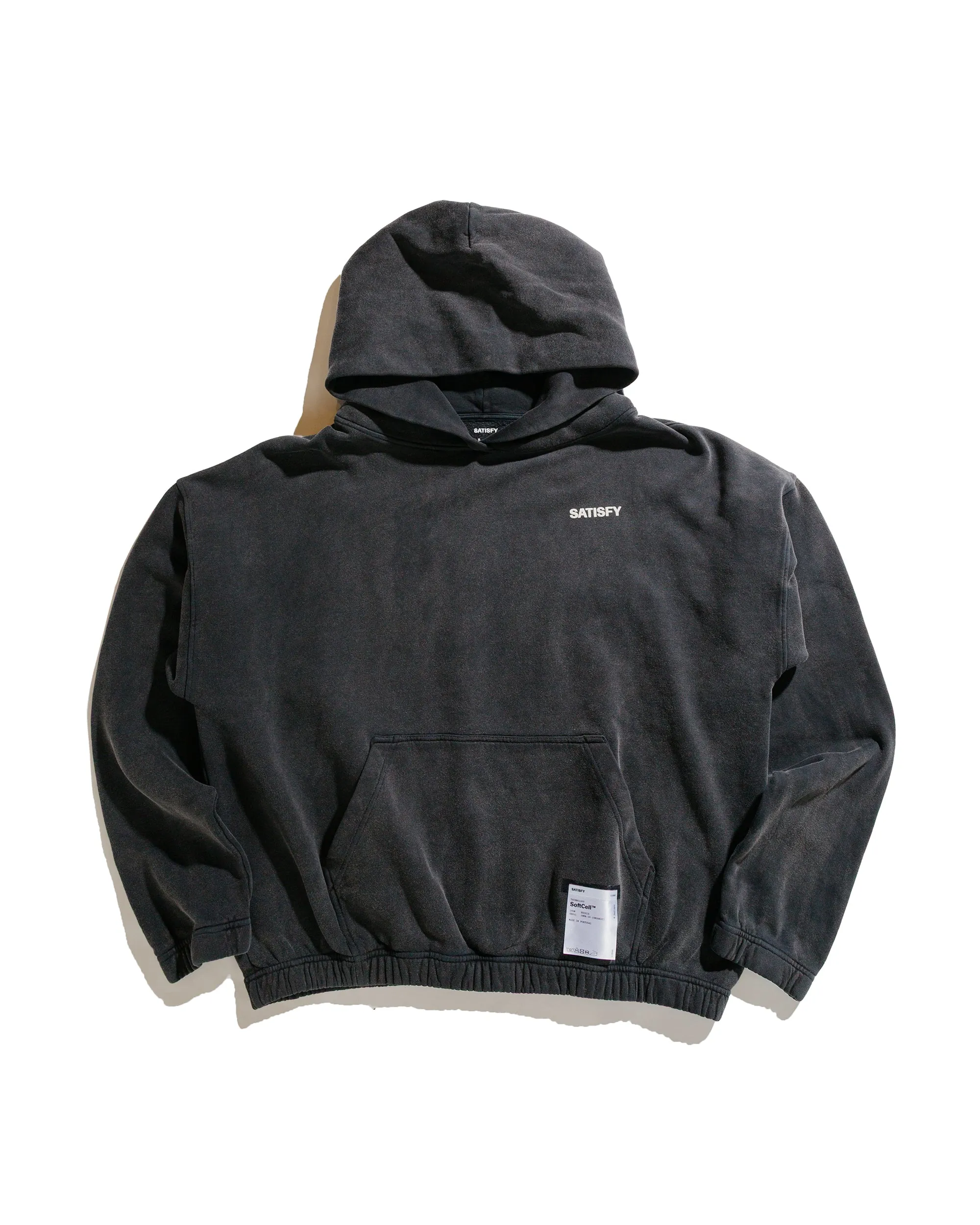 SATISFY SoftCell Hoodie Aged Black sold by Lost & Found