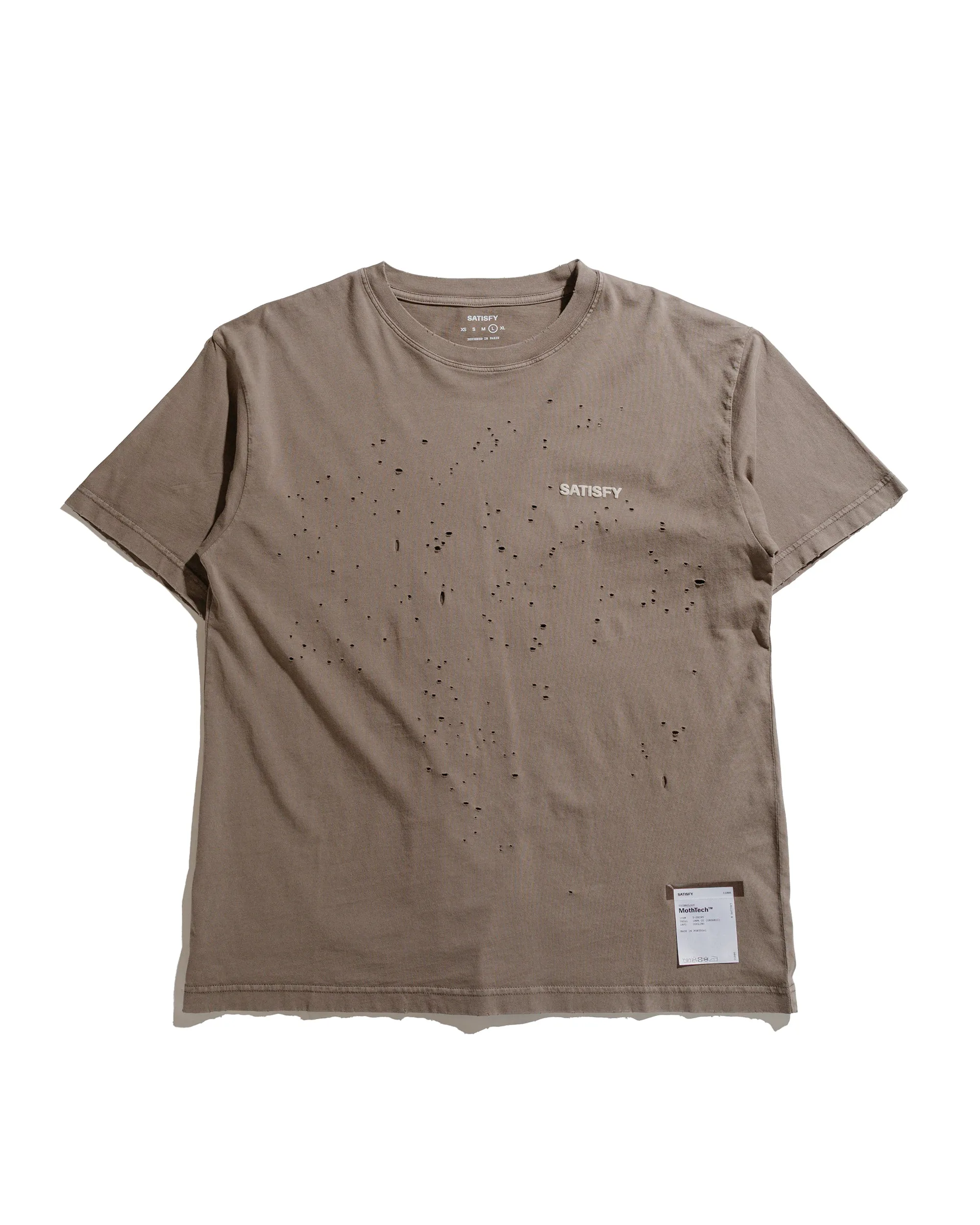 SATISFY MothTech T-Shirt Aged Falcon sold by Lost & Found