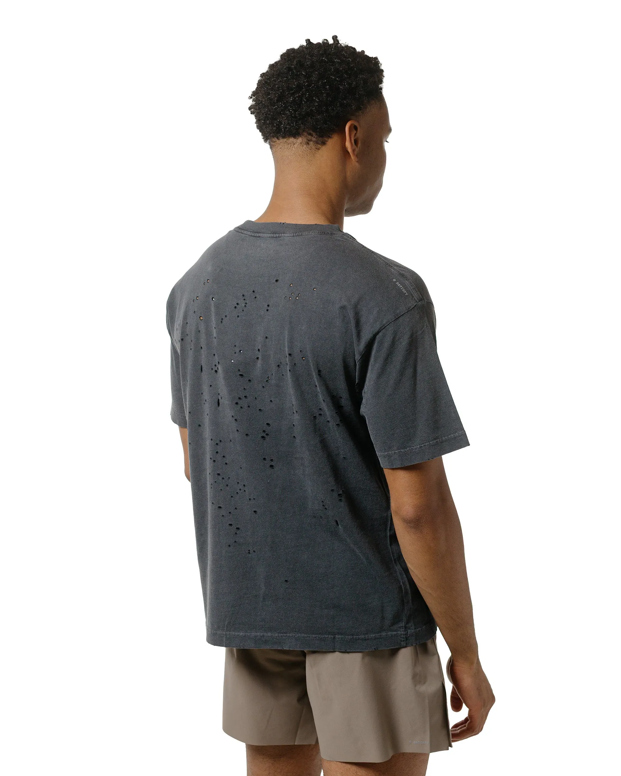 SATISFY MothTech T-Shirt Aged Black sold by Lost & Found product image thumbnail 3