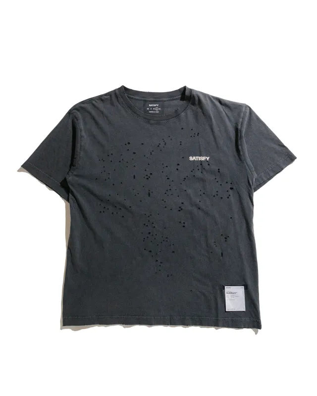 SATISFY MothTech T-Shirt Aged Black sold by Lost & Found