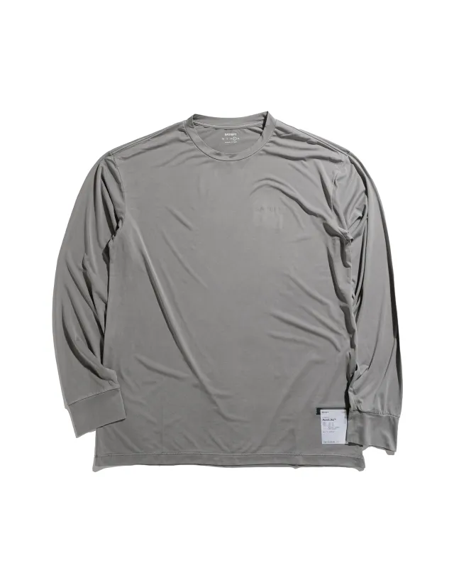 SATISFY AuraLite Long Tee Mineral Graphite sold by Lost & Found