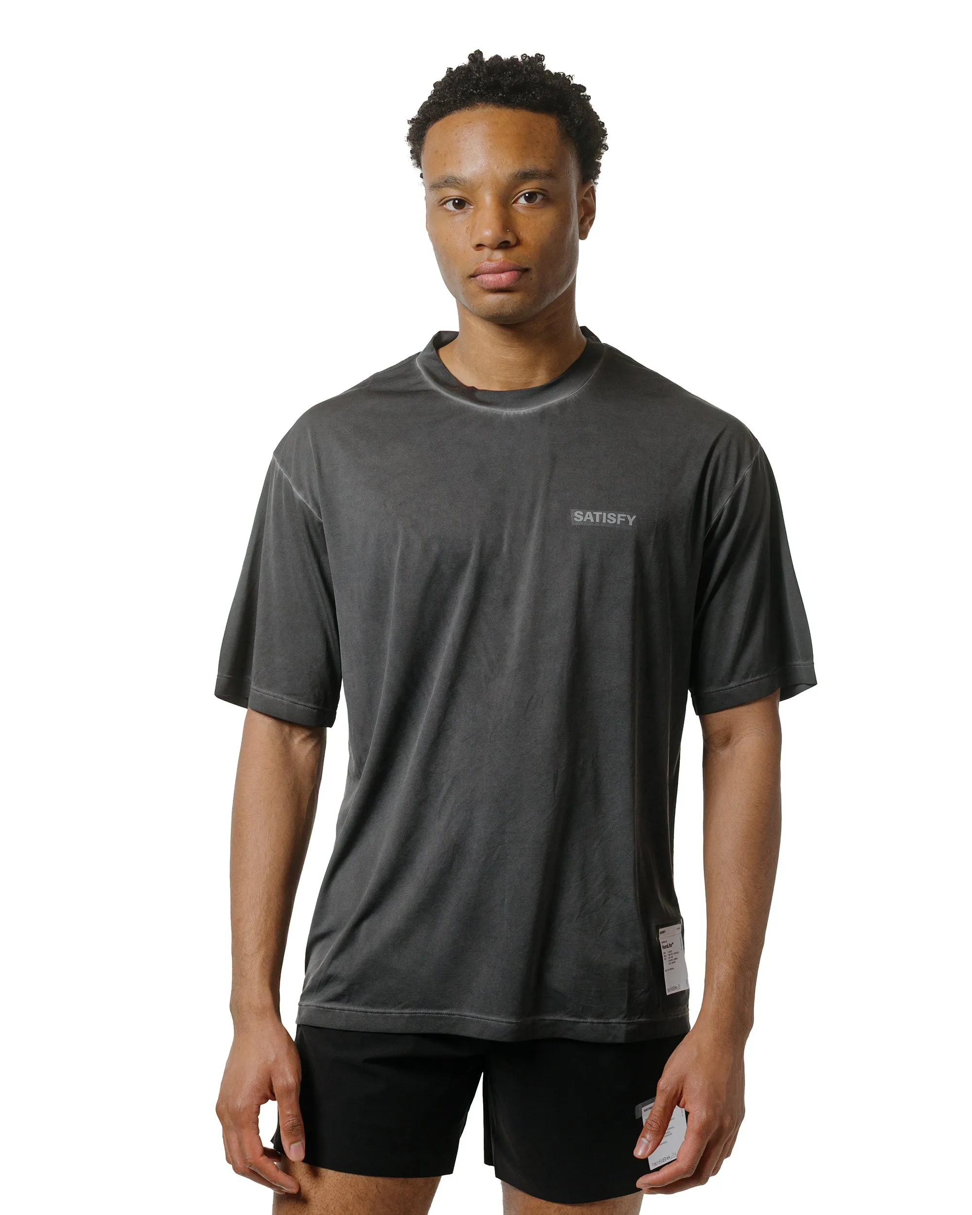 SATISFY AuraLite T-Shirt Pigment Black sold by Lost & Found product image thumbnail 2