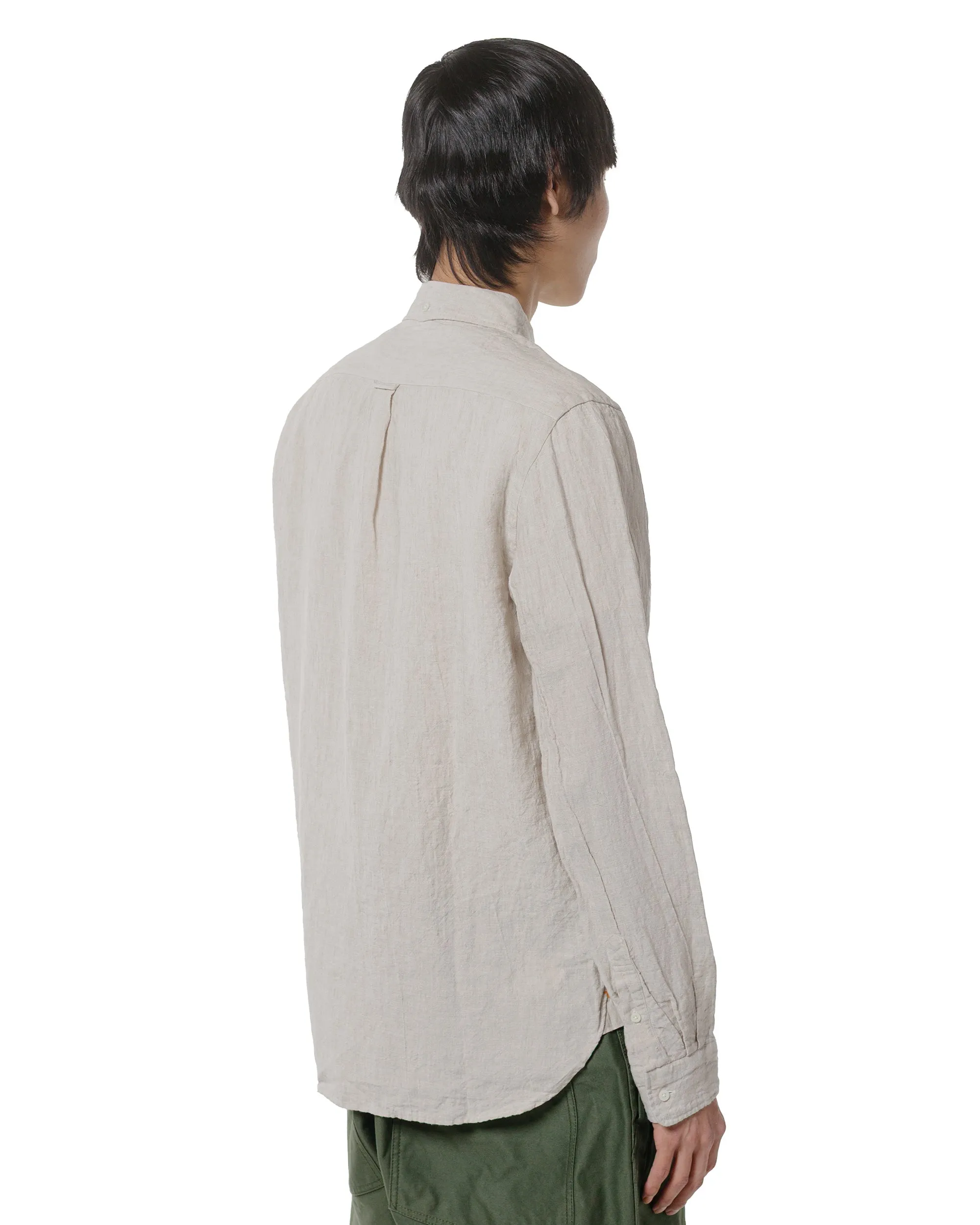 Beams Plus B.D. 1/40 Linen Chambray Natural sold by Lost & Found product image thumbnail 3
