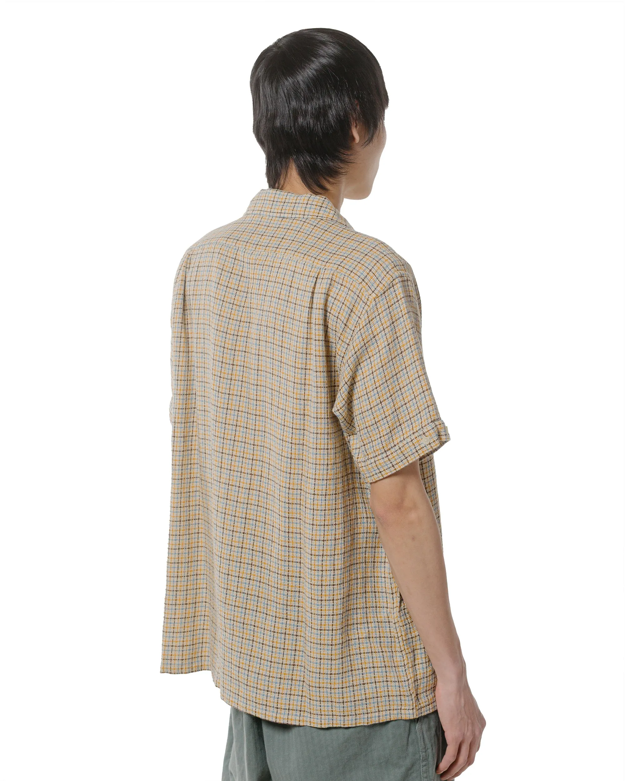 Beams Plus Italian Collar Gun Club Mesh Beige sold by Lost & Found product image thumbnail 3