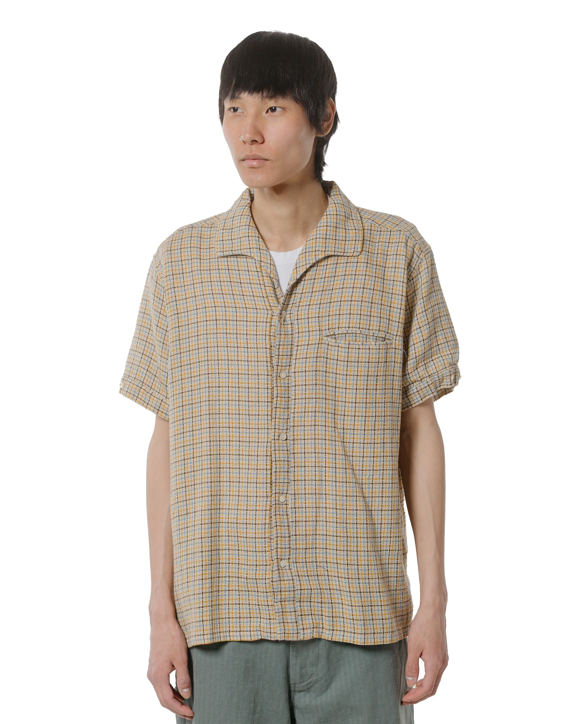 Beams Plus Italian Collar Gun Club Mesh Beige sold by Lost & Found product image thumbnail 2