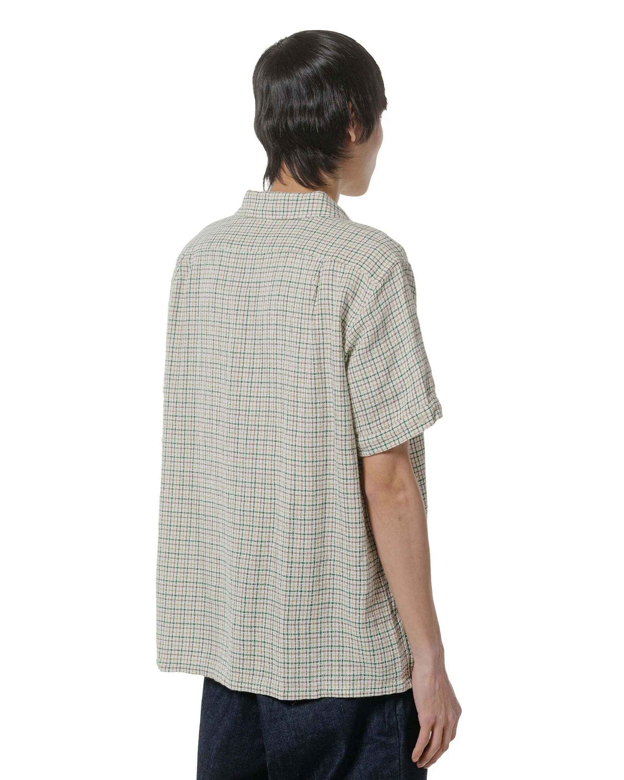 Beams Plus Italian Collar Gun Club Mesh White sold by Lost & Found product image thumbnail 3