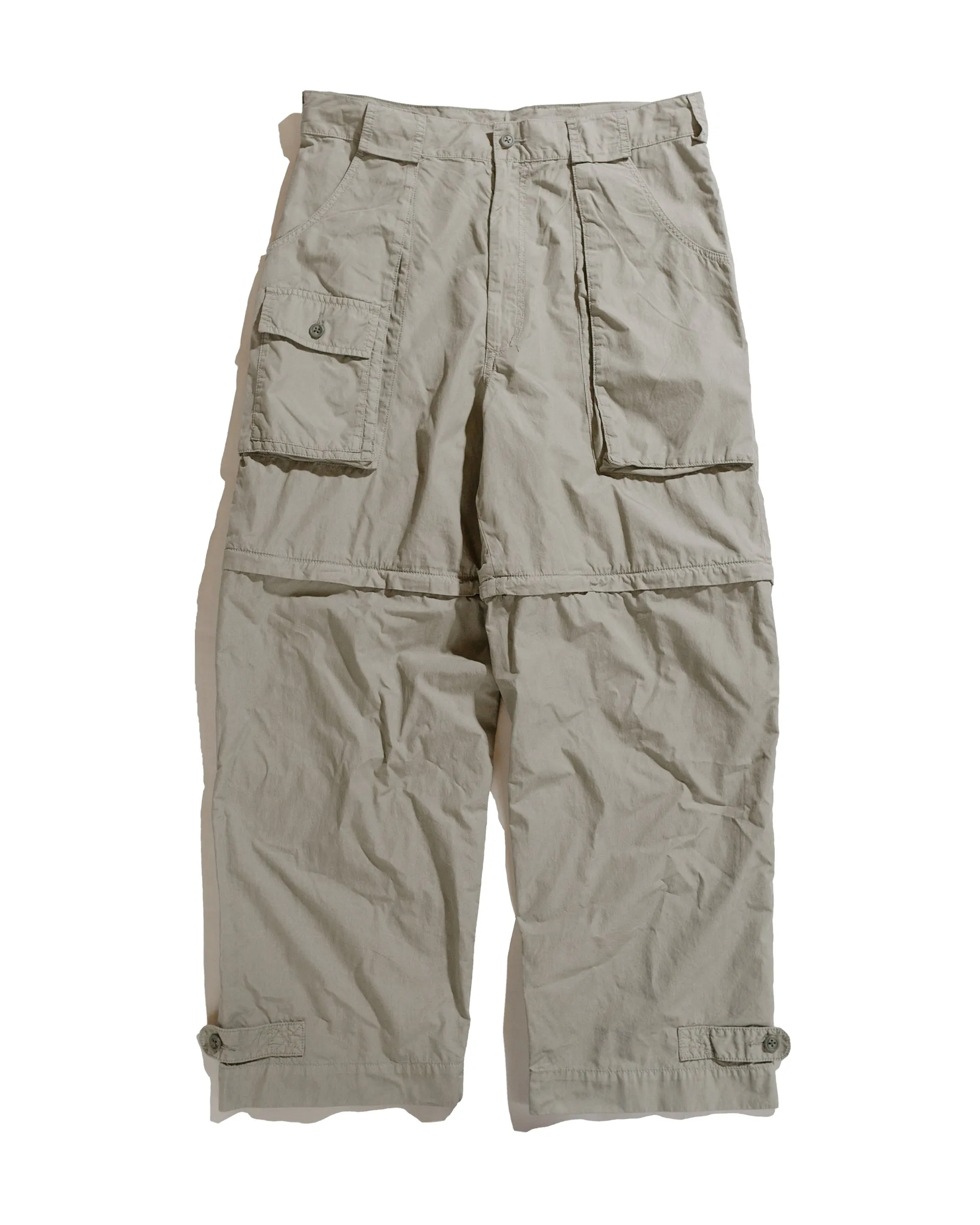 Beams Plus Bush Pants II CO/NY Garment Dye Sage sold by Lost & Found