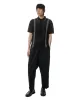 Beams Plus Knit Polo Mesh Stripe Black sold by Lost & Found