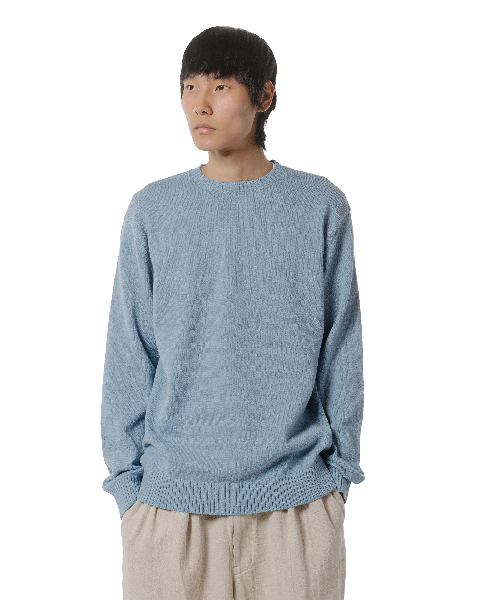 Beams Plus Crew Lily 7G Sax sold by Lost & Found product image thumbnail 2