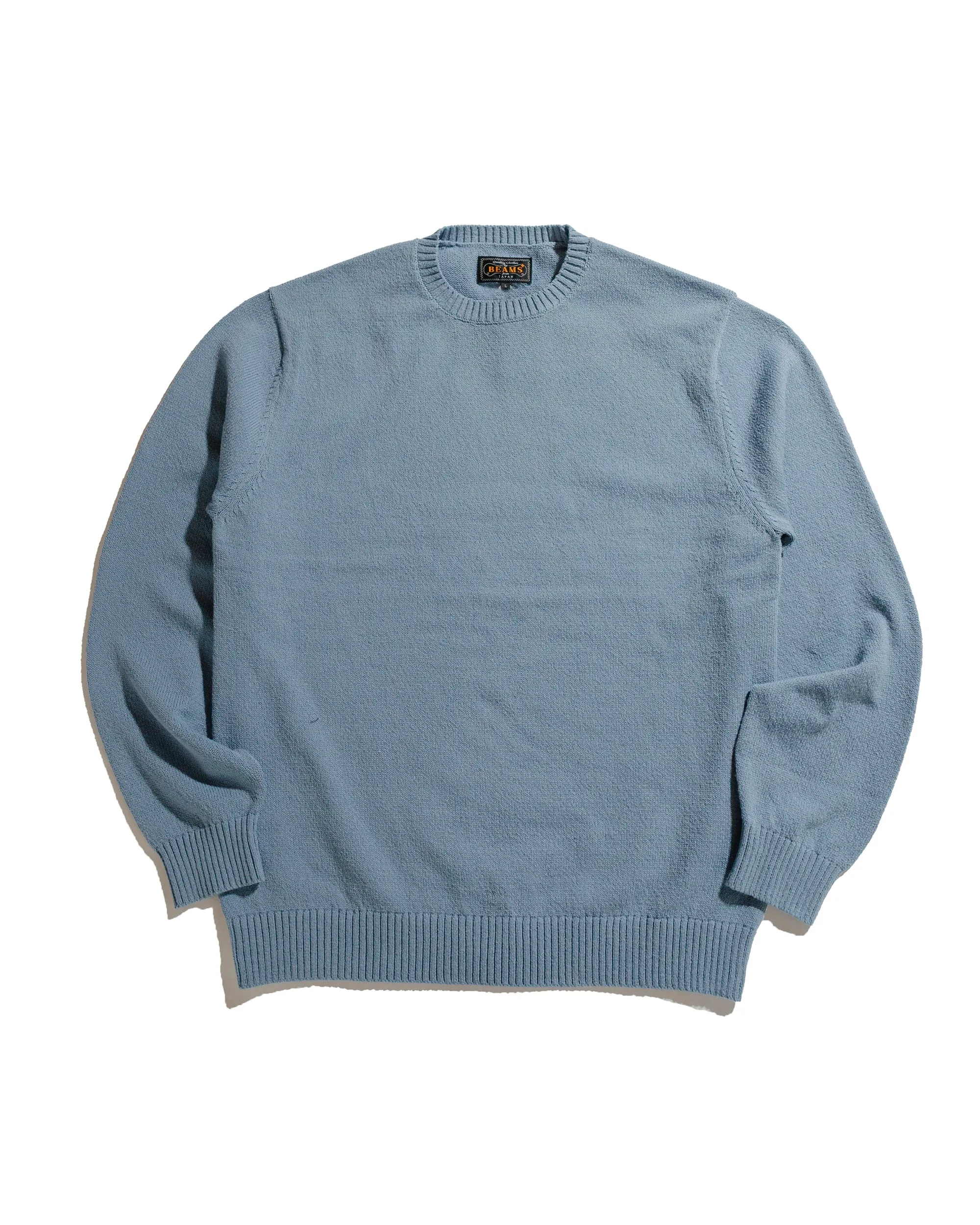 Beams Plus Crew Lily 7G Sax sold by Lost & Found