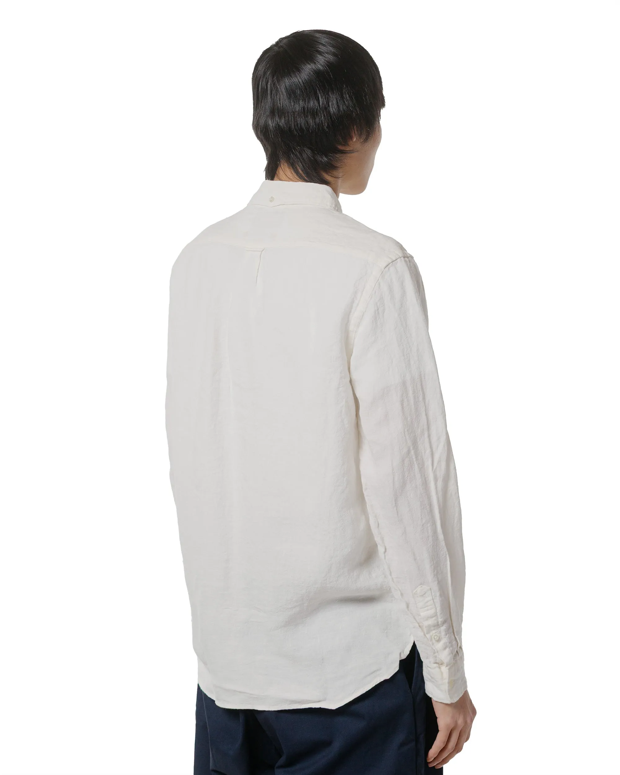Beams Plus B.D. 1/40 Linen Chambray White sold by Lost & Found product image thumbnail 3