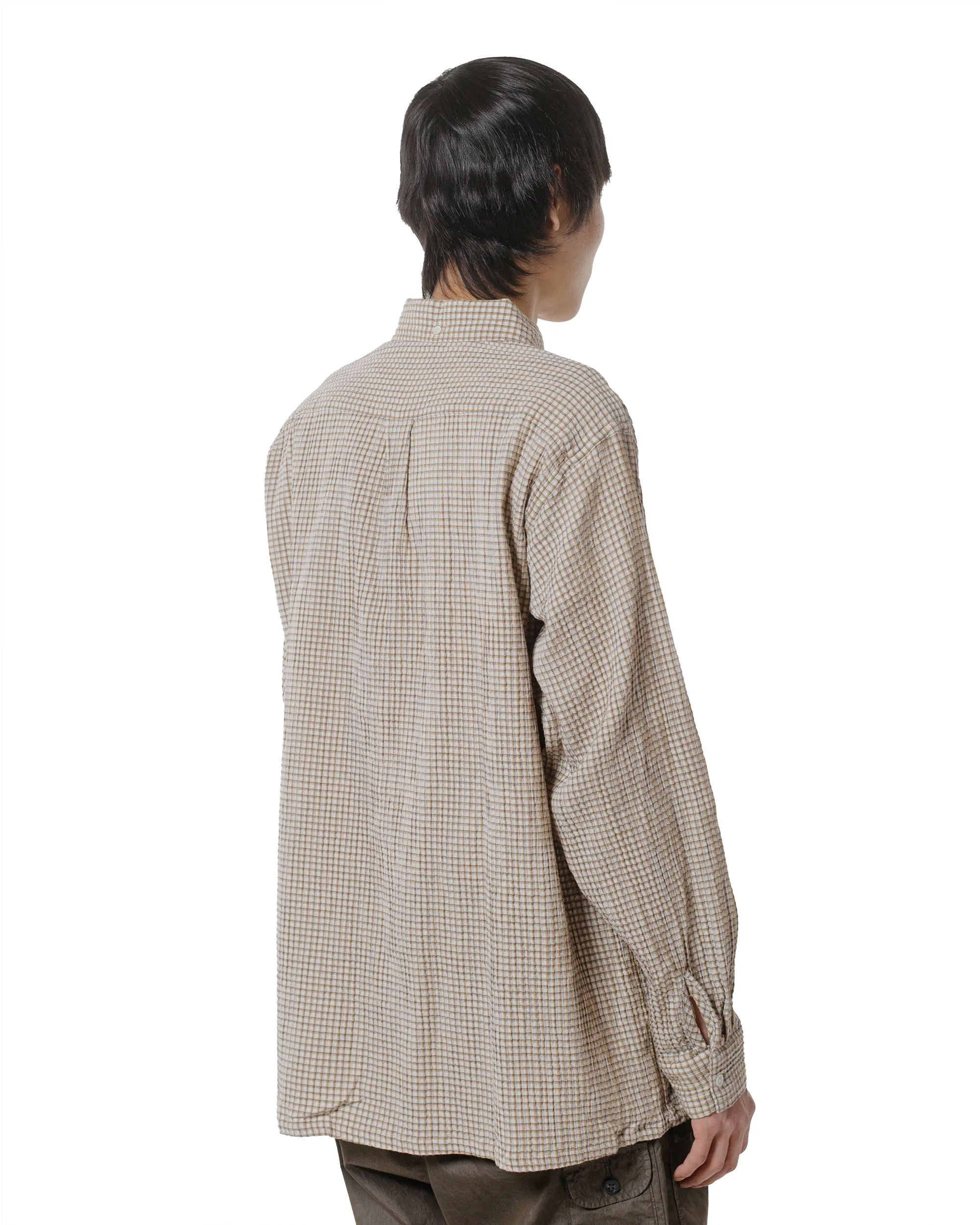 Beams Plus Open B.D. Plaid Beige sold by Lost & Found product image thumbnail 3