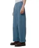 Beams Plus 2Pleats Trousers Twill Bio Washed Sax sold by Lost & Found