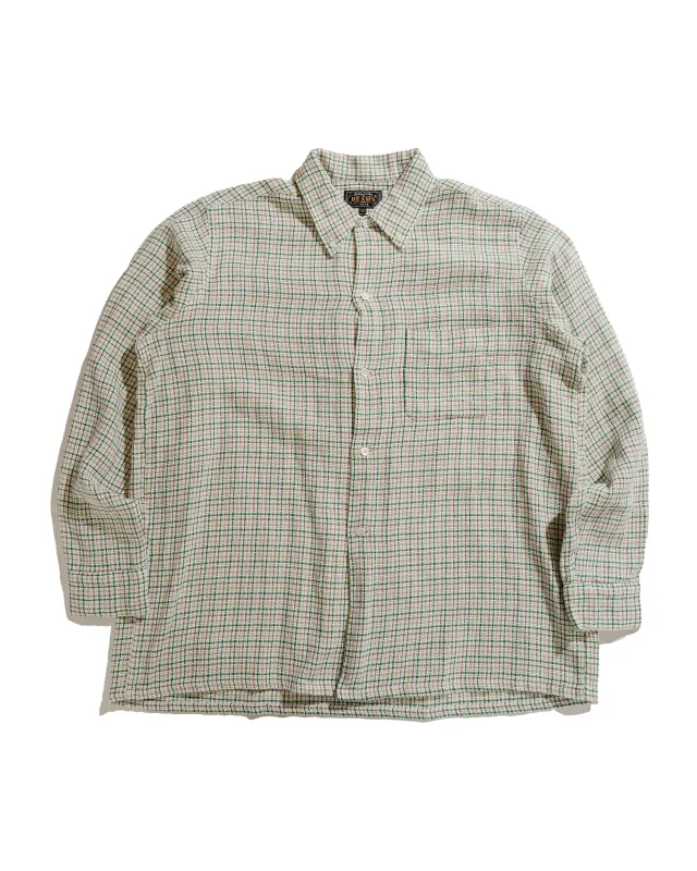 Beams Plus Open B.D. Gun Club Mesh White sold by Lost & Found