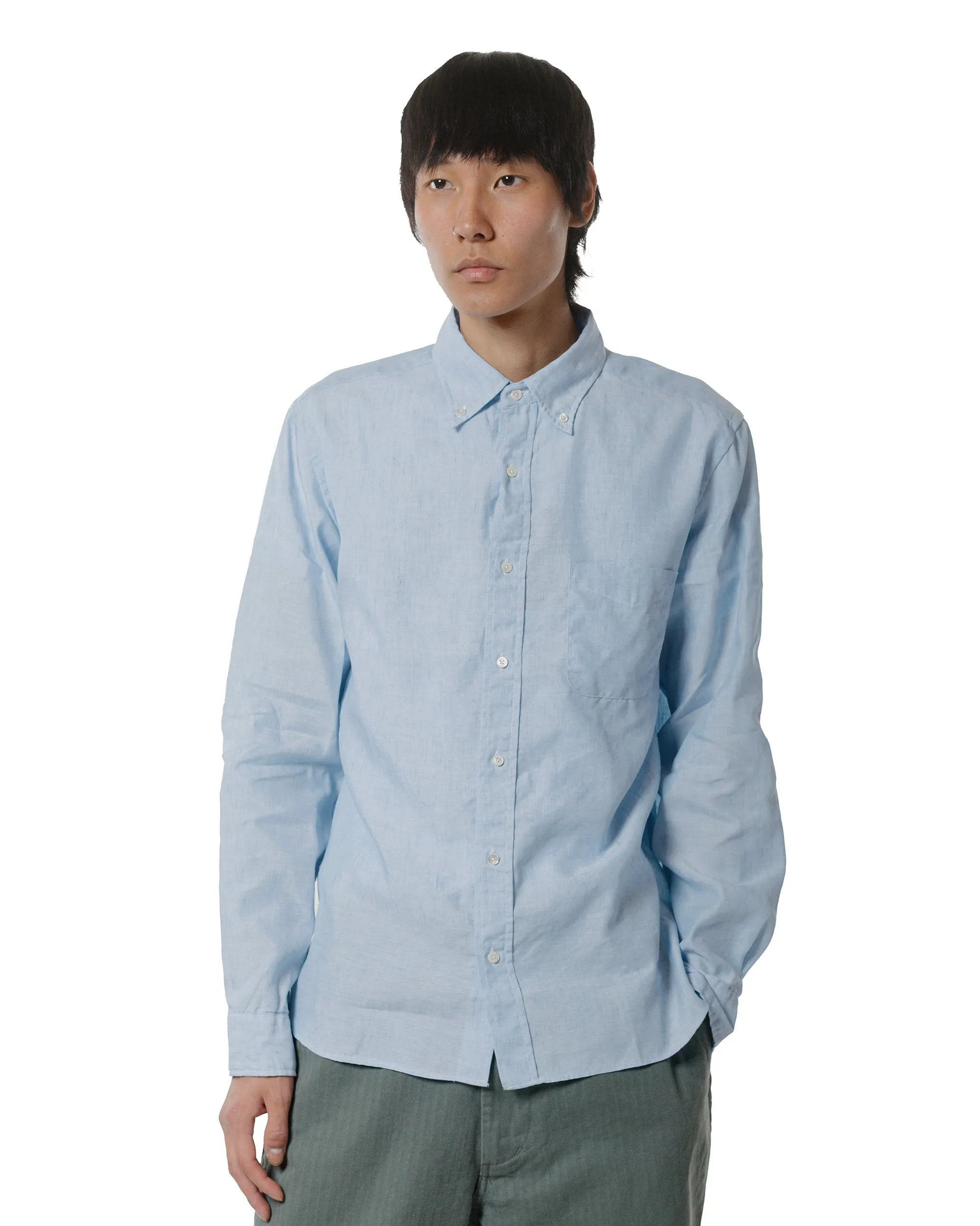 Beams Plus B.D. COOLMAX® Linen Sax sold by Lost & Found product image thumbnail 2