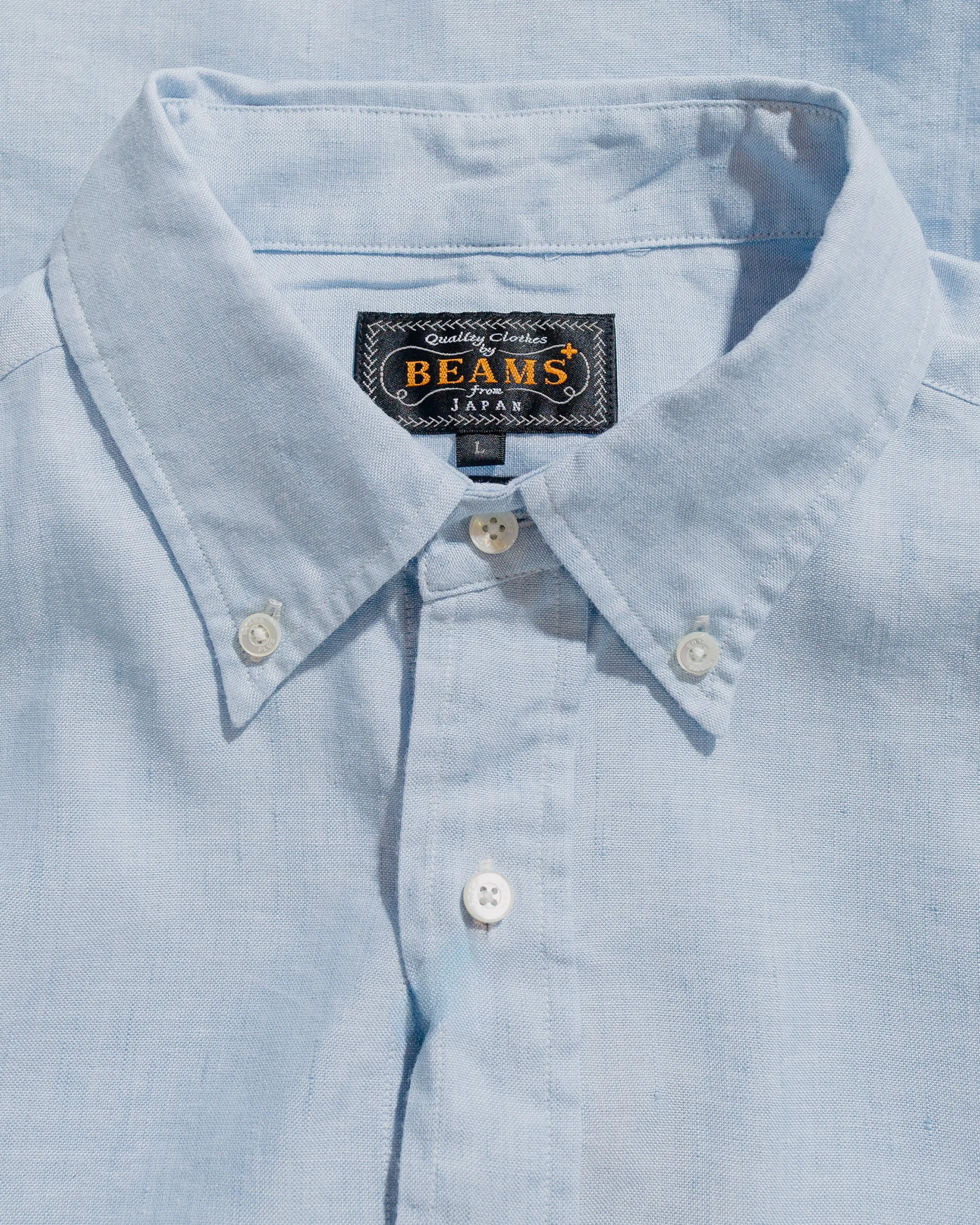 Beams Plus B.D. COOLMAX® Linen Sax sold by Lost & Found product image thumbnail 5