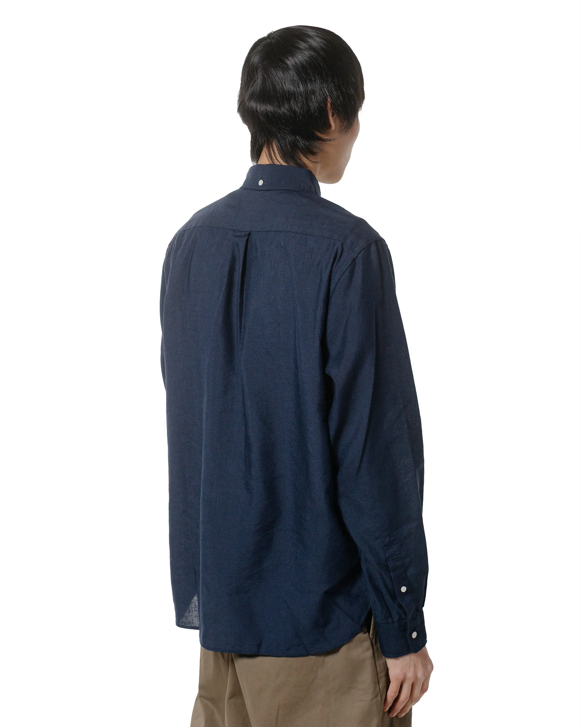 Beams Plus B.D. COOLMAX® Linen Navy sold by Lost & Found product image thumbnail 3