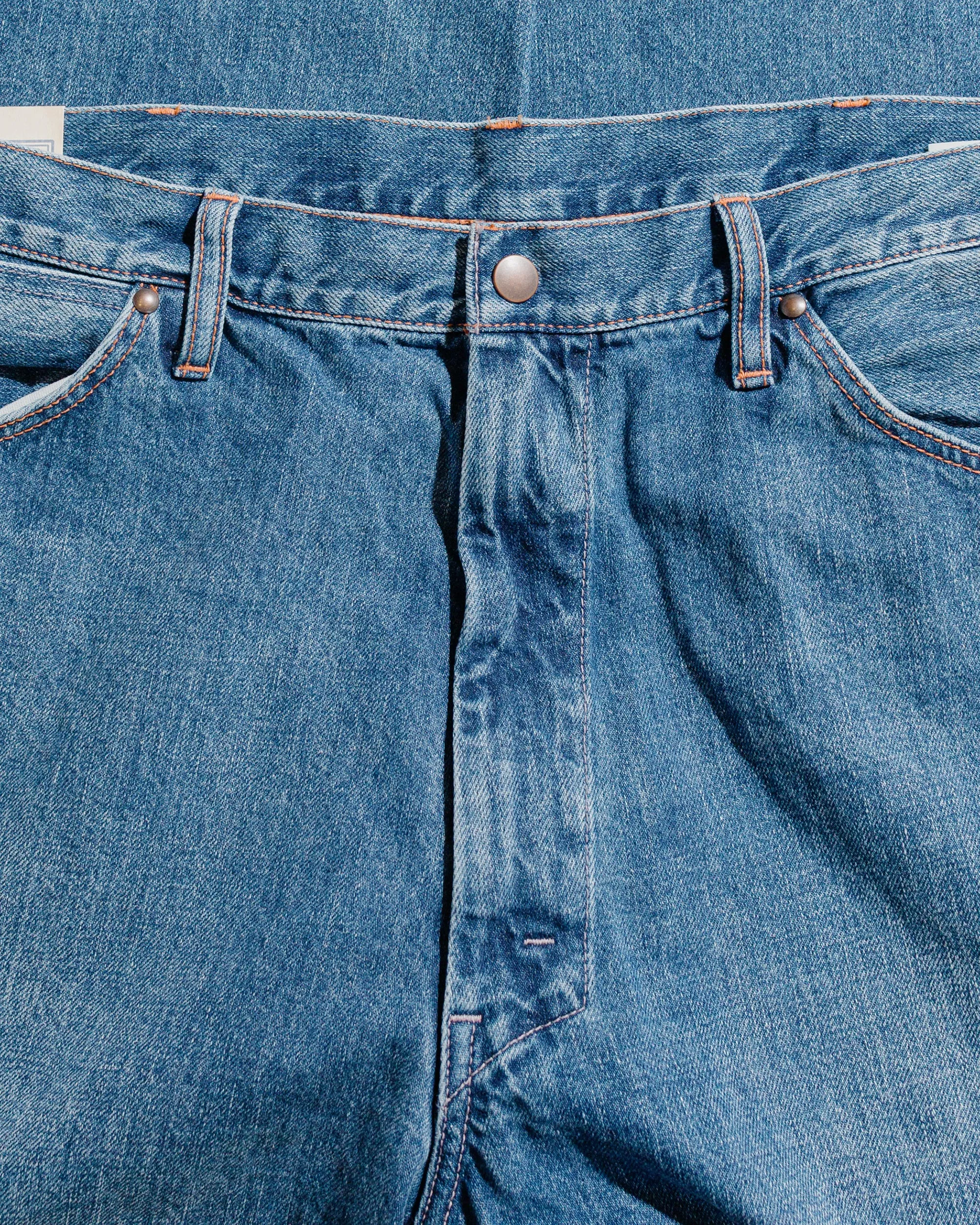 Beams Plus Painter Pants Denim Used Wash sold by Lost & Found product image thumbnail 5