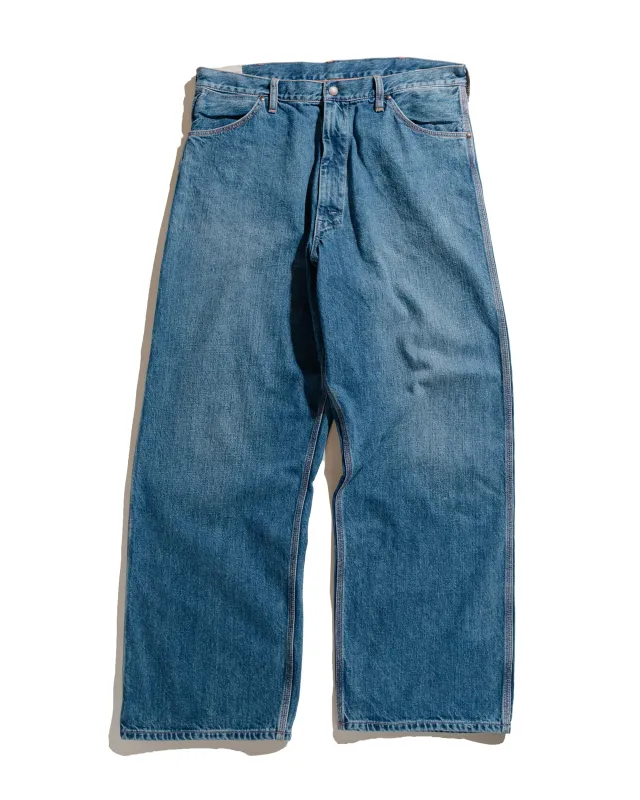Beams Plus Painter Pants Denim Used Wash sold by Lost & Found