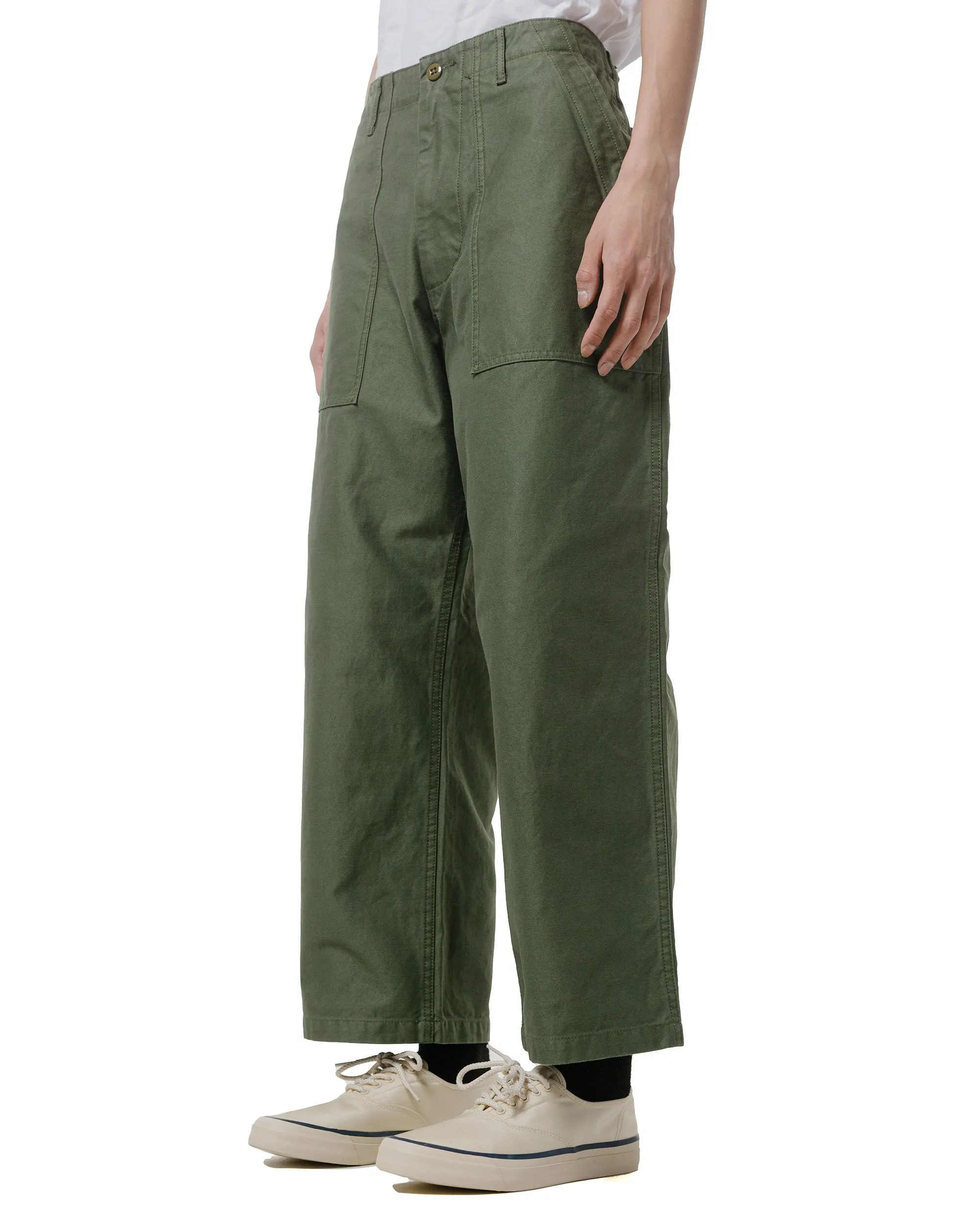 Beams Plus MIL Utility Trousers Olive sold by Lost & Found product image thumbnail 2