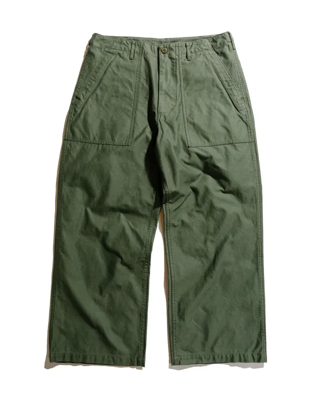 Beams Plus MIL Utility Trousers Olive sold by Lost & Found