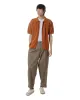 Merz B. Schwanen KNITSHIRT01 Crochet Shirt Caramel sold by Lost & Found