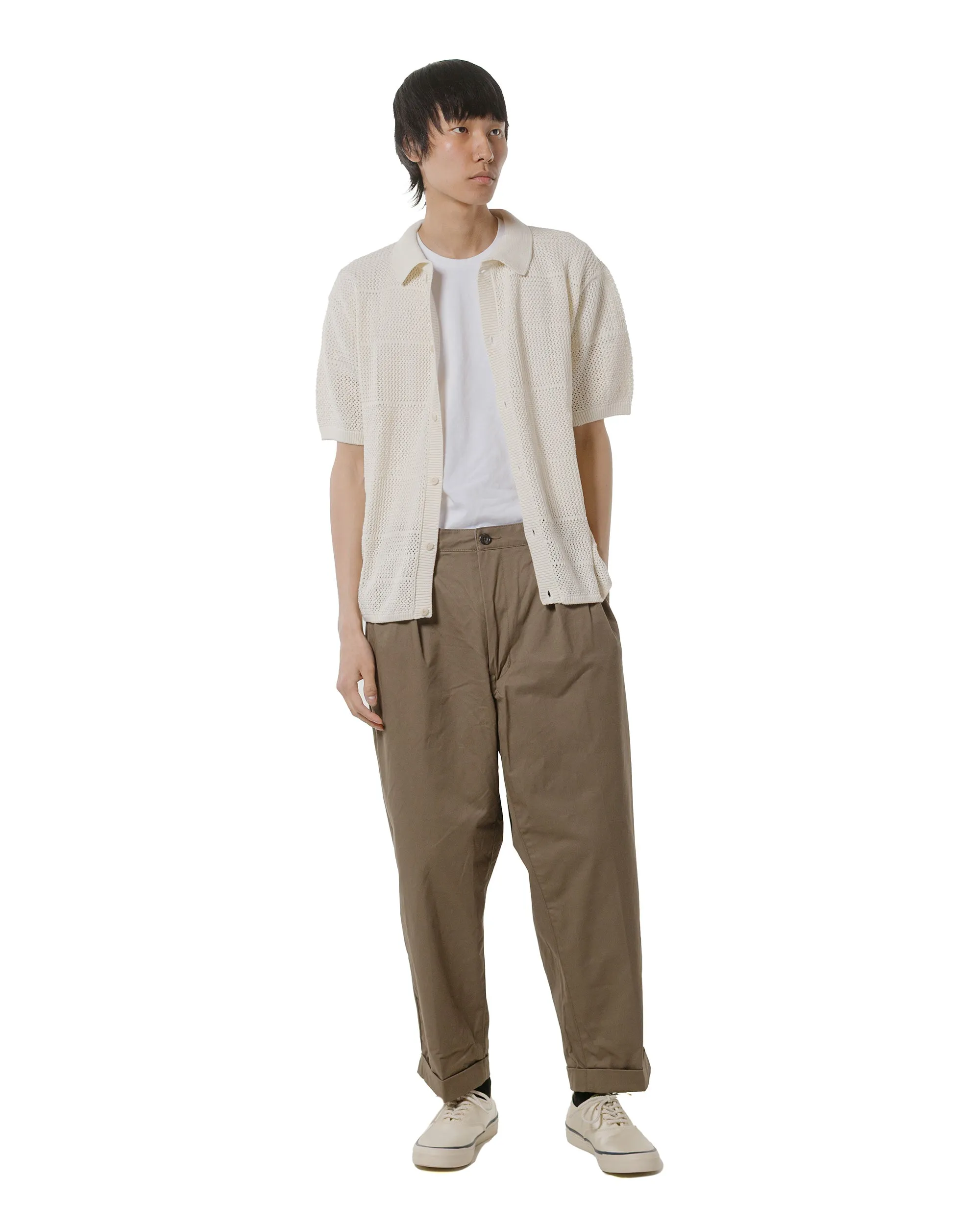 Merz B. Schwanen KNITSHIRT01 Crochet Shirt Natural sold by Lost & Found product image thumbnail 4