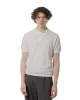 Merz B. Schwanen KPLP02 Knitted Polo White sold by Lost & Found