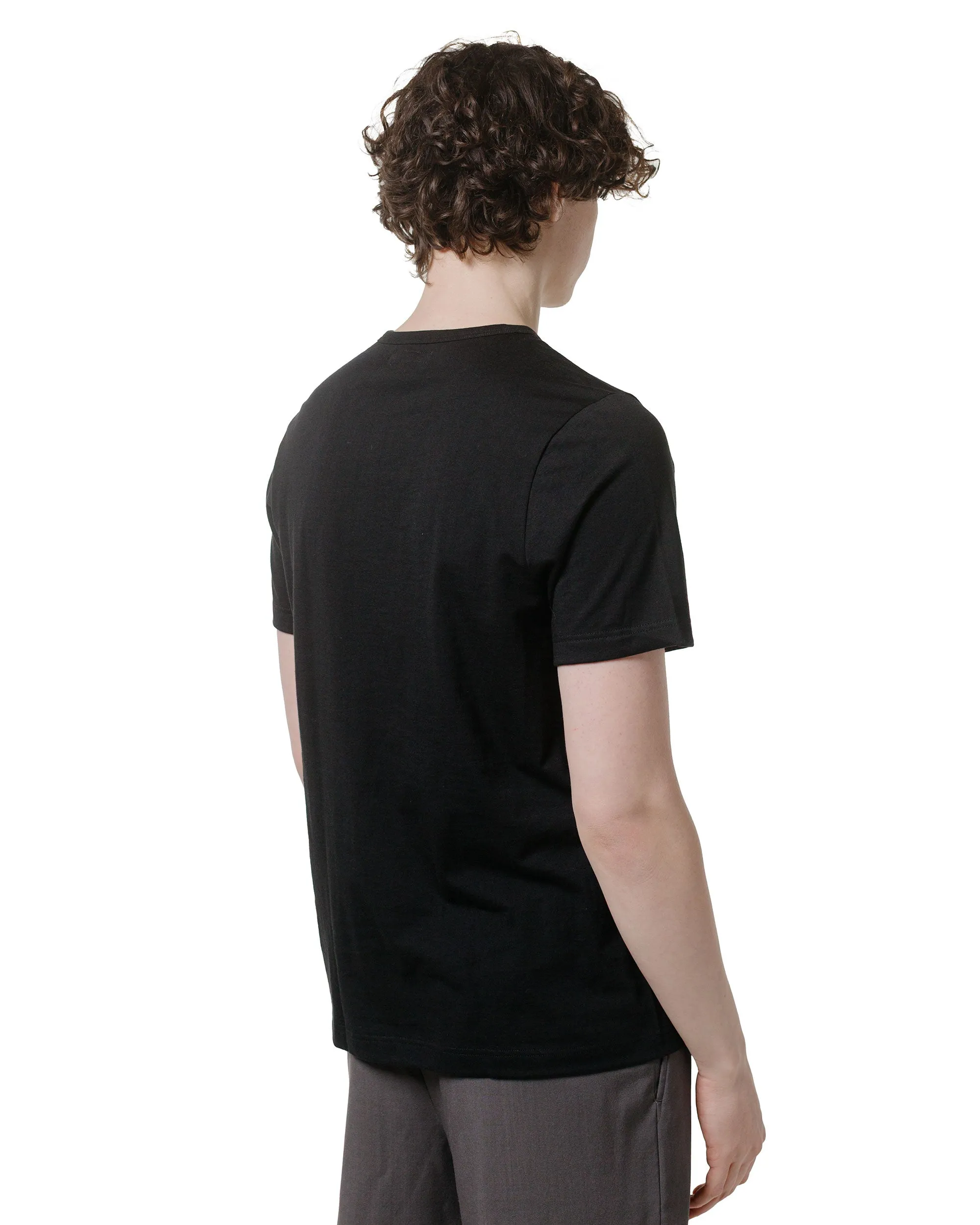 Merz B. Schwanen 1950s Loopwheeled T-Shirt Deep Black sold by Lost & Found product image thumbnail 3