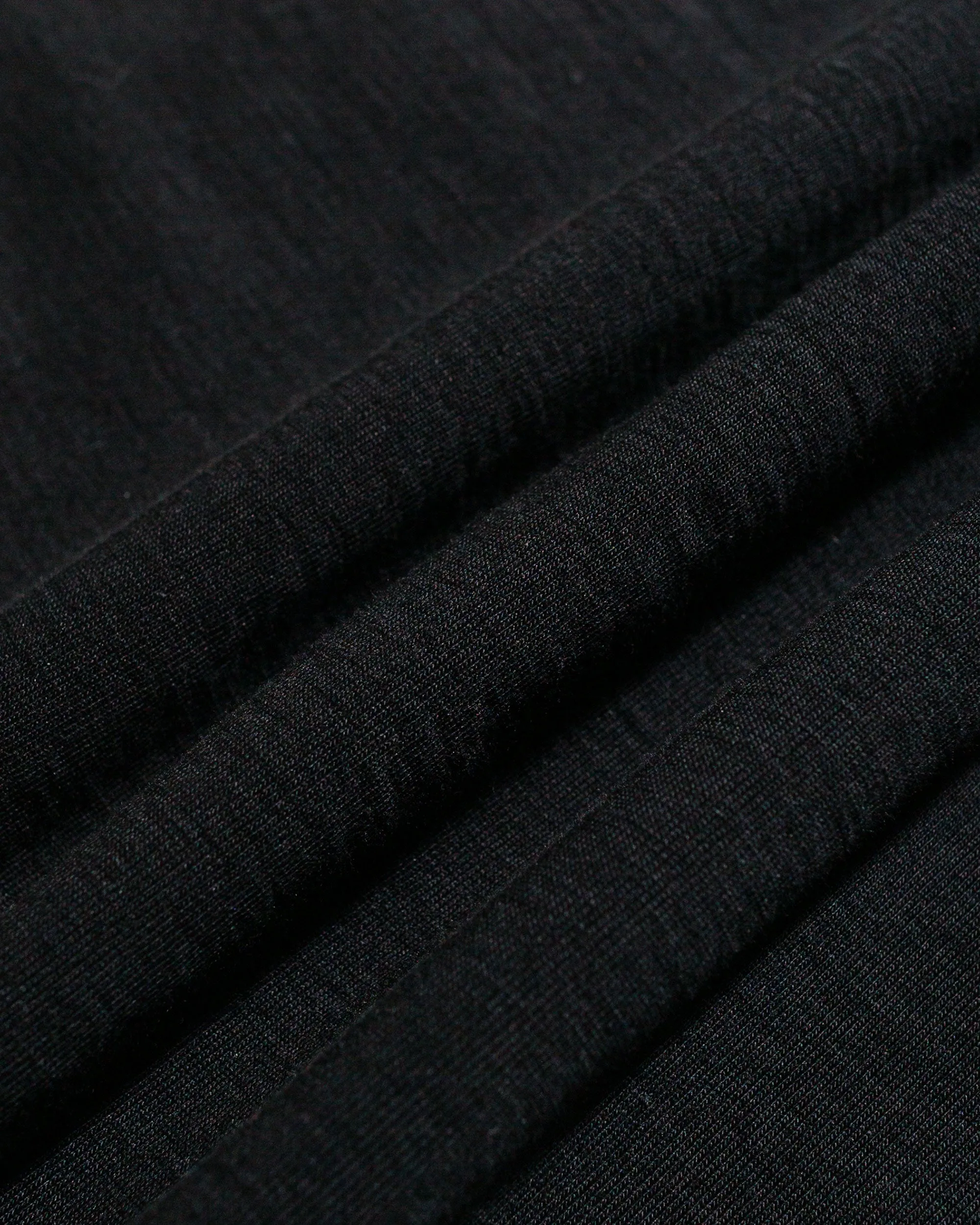 Merz B. Schwanen 1950s Loopwheeled T-Shirt Deep Black sold by Lost & Found product image thumbnail 5