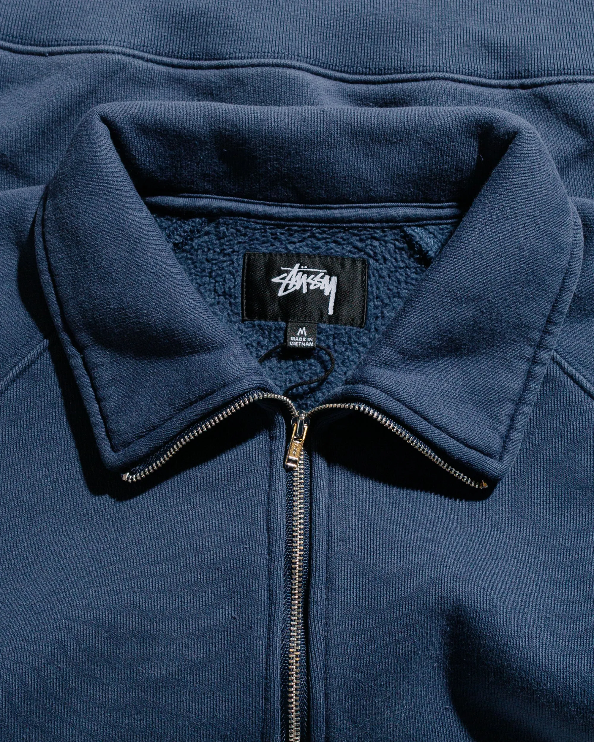 Stüssy Relaxed Half Zip Navy sold by Lost & Found product image thumbnail 2