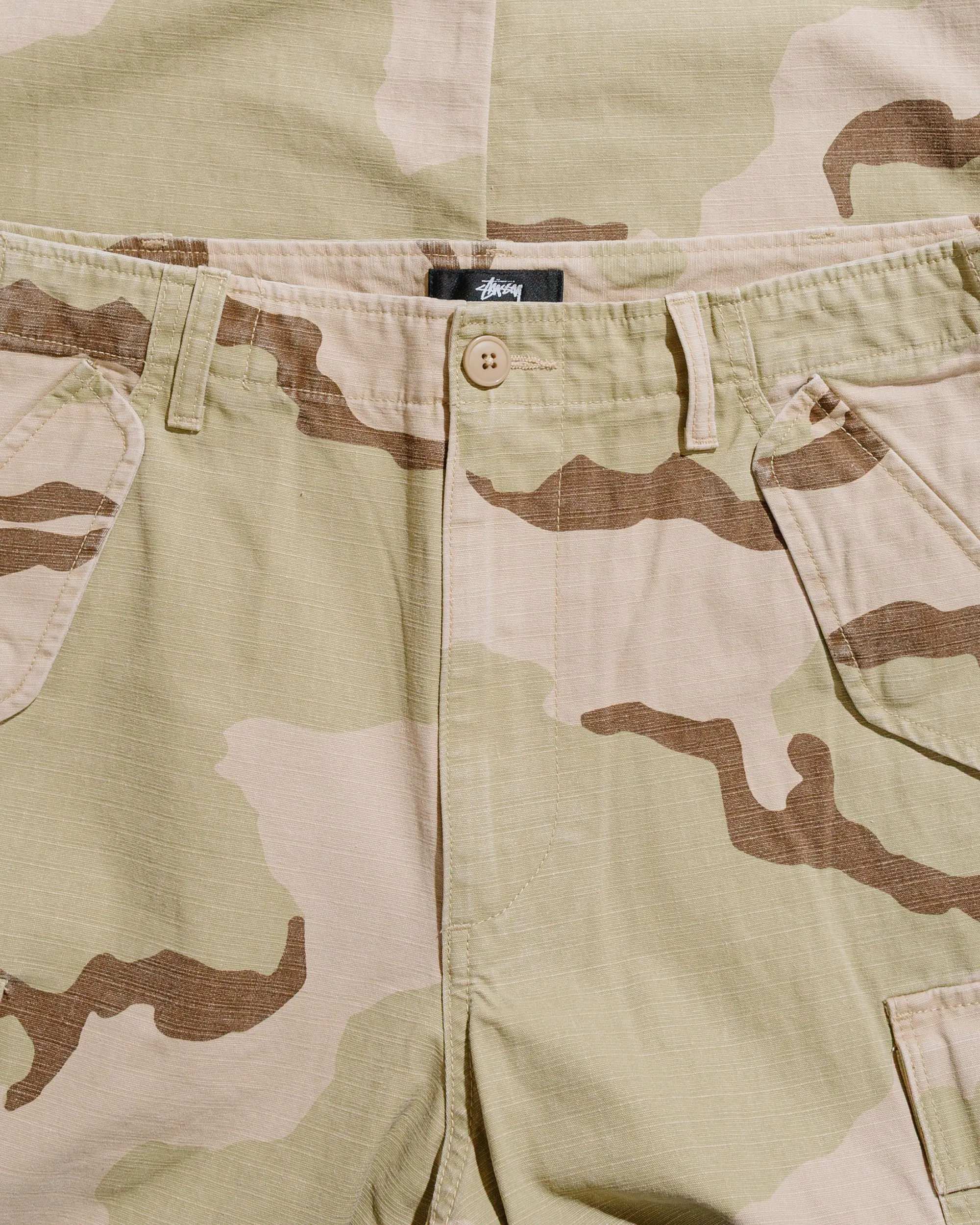 Stüssy Military Cargo Pant Ripstop Sand Camo sold by Lost & Found product image thumbnail 2